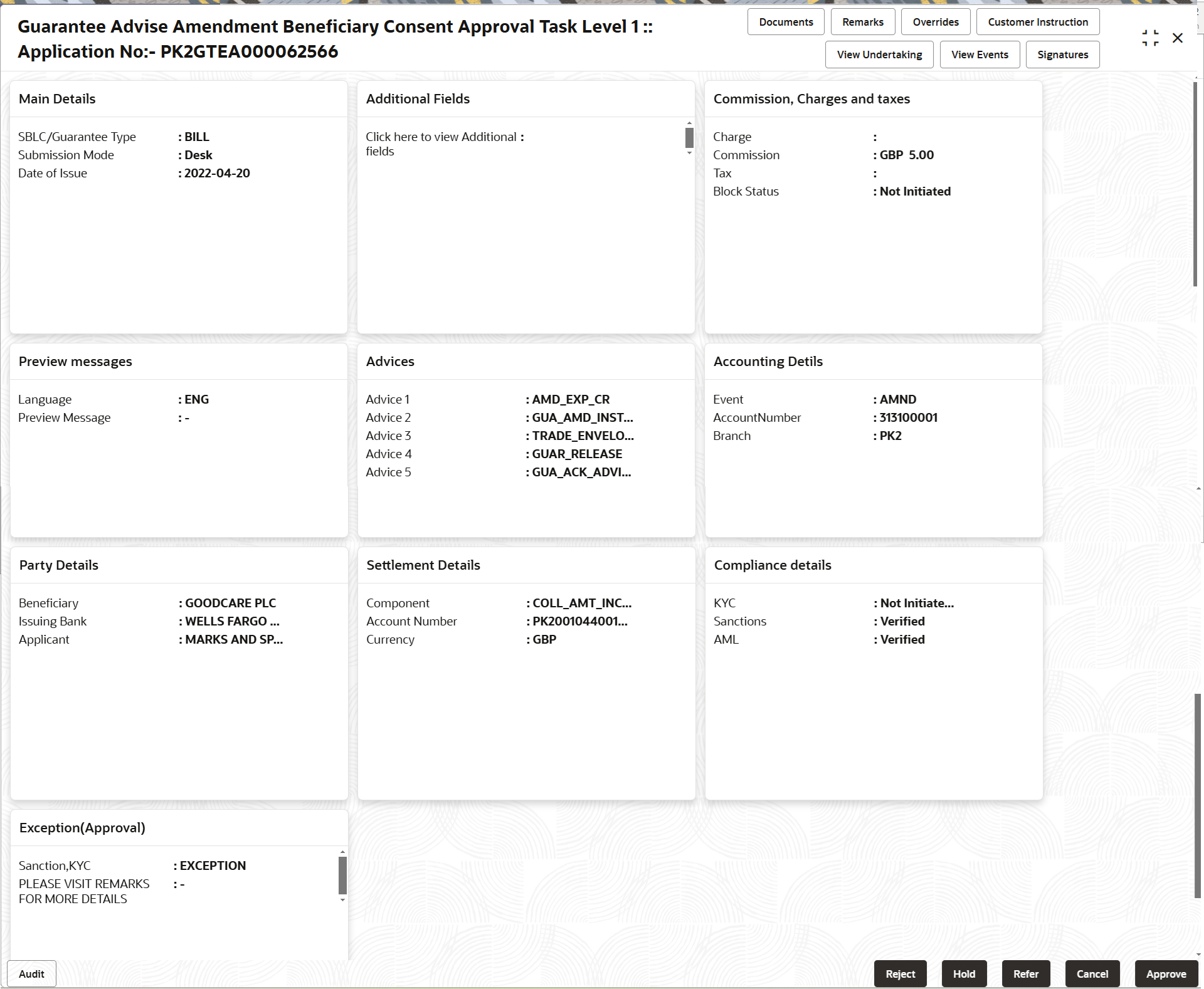 Description of approvalsummary.png follows Description of approvalsummary.png follows