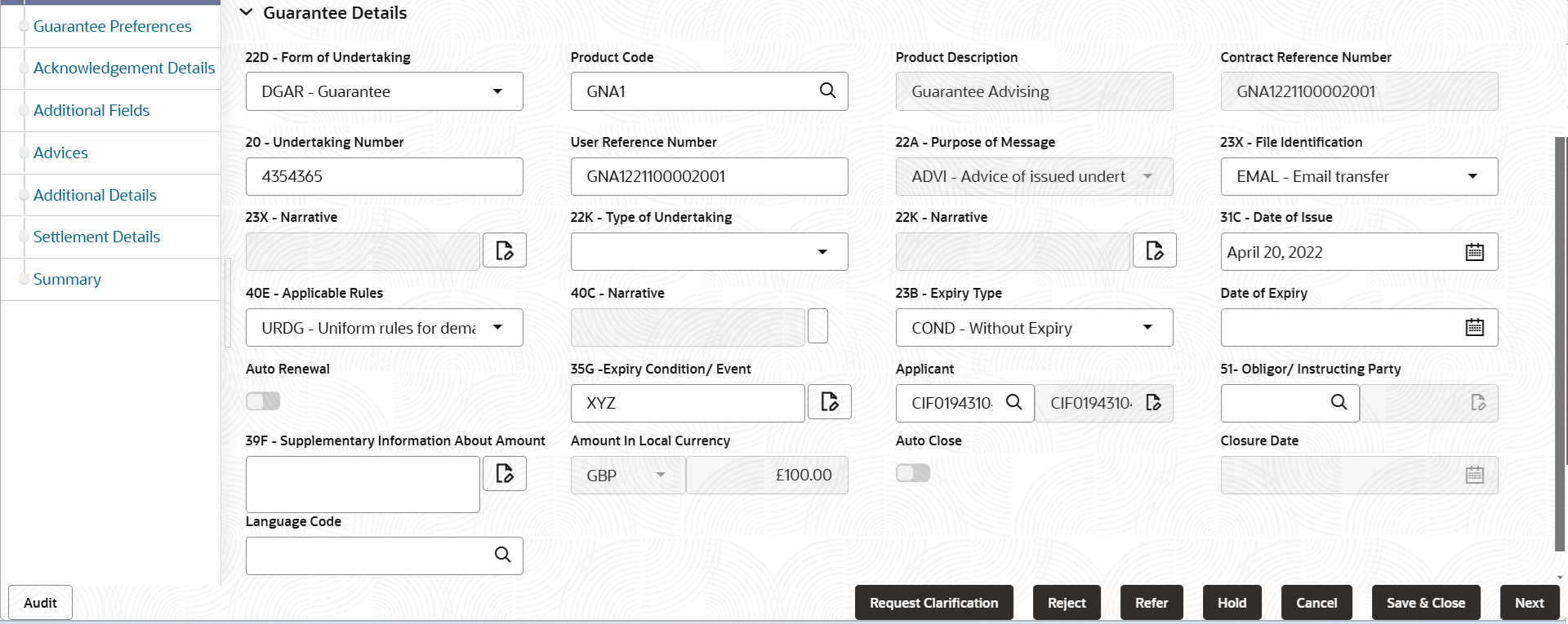 Description of demainguaranteedetails.png follows Description of demainguaranteedetails.png follows