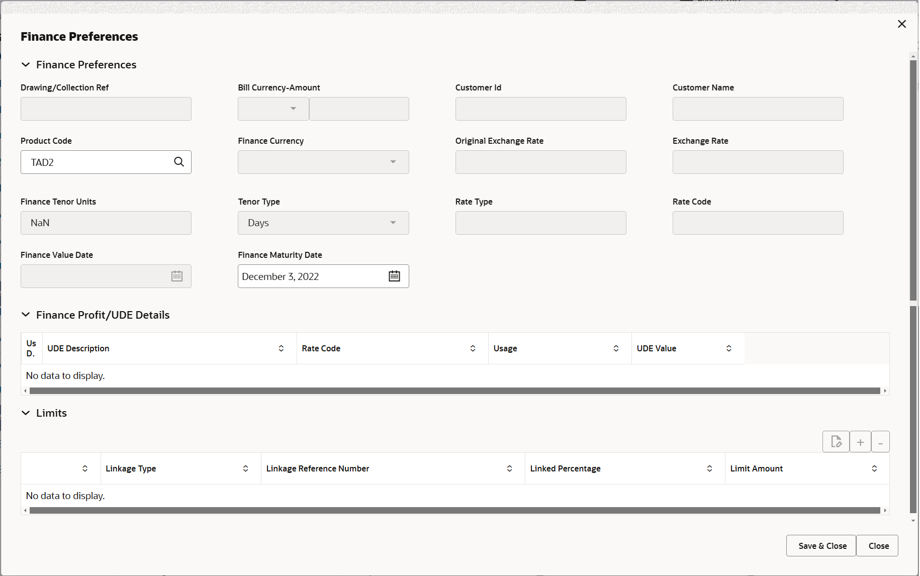 Description of definancepreferences.png follows