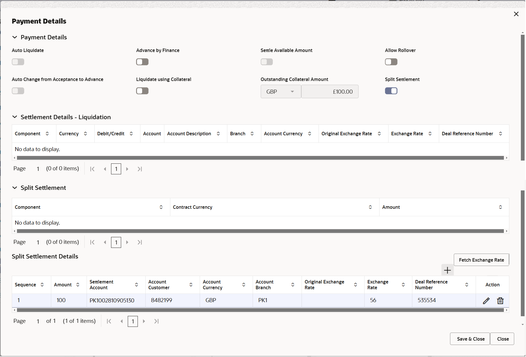Description of depaymentdetails.png follows