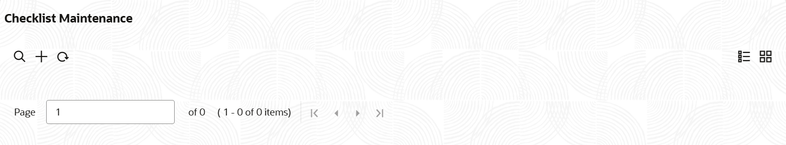 Description of checklistmaintenance.png follows Description of checklistmaintenance.png follows