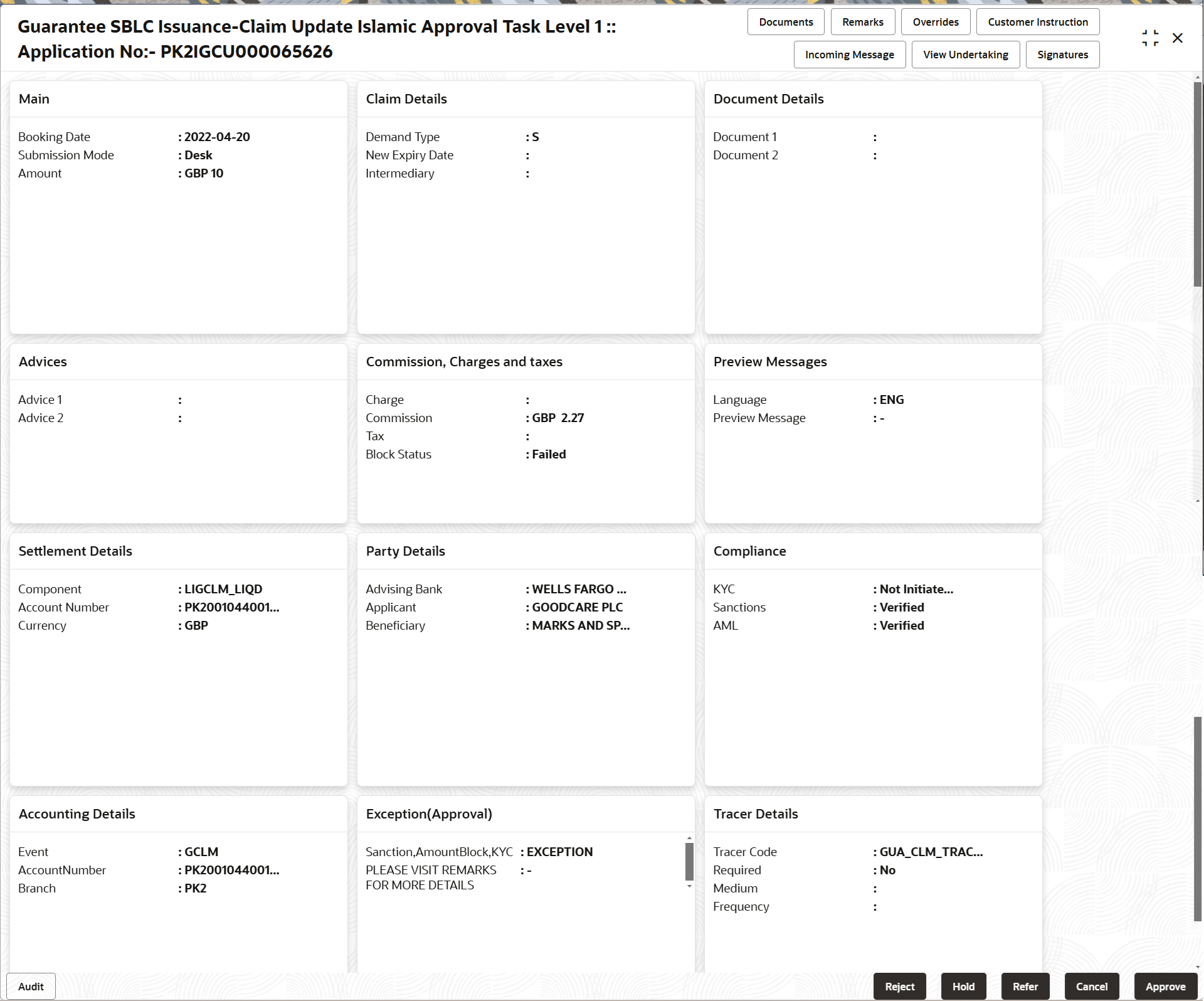 Description of approvalsummary.png follows