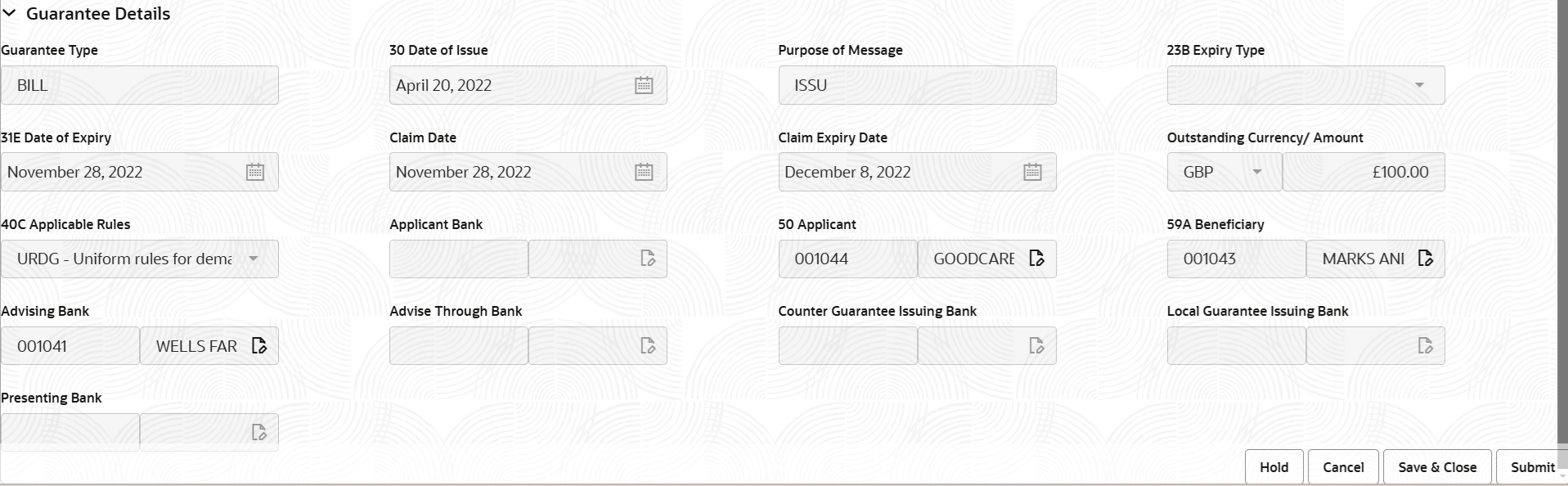 Description of registrationguaranteedetails.png follows Description of registrationguaranteedetails.png follows