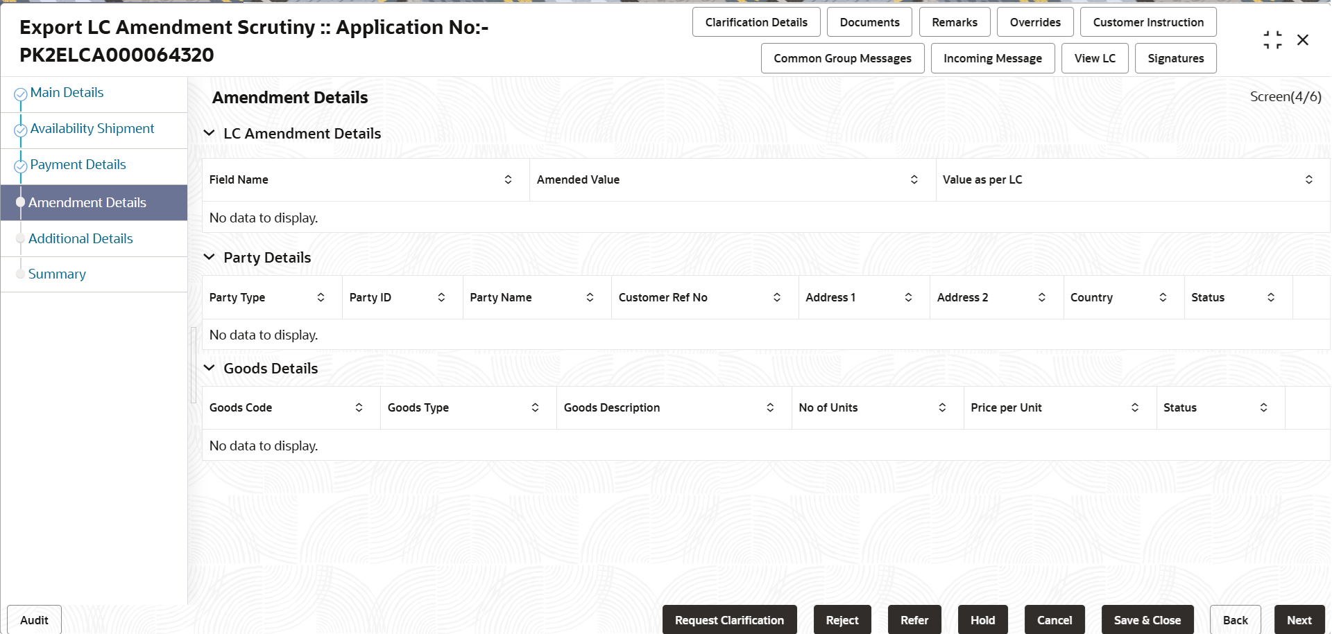 Description of scrutinyamendmentdetails.png follows Description of scrutinyamendmentdetails.png follows