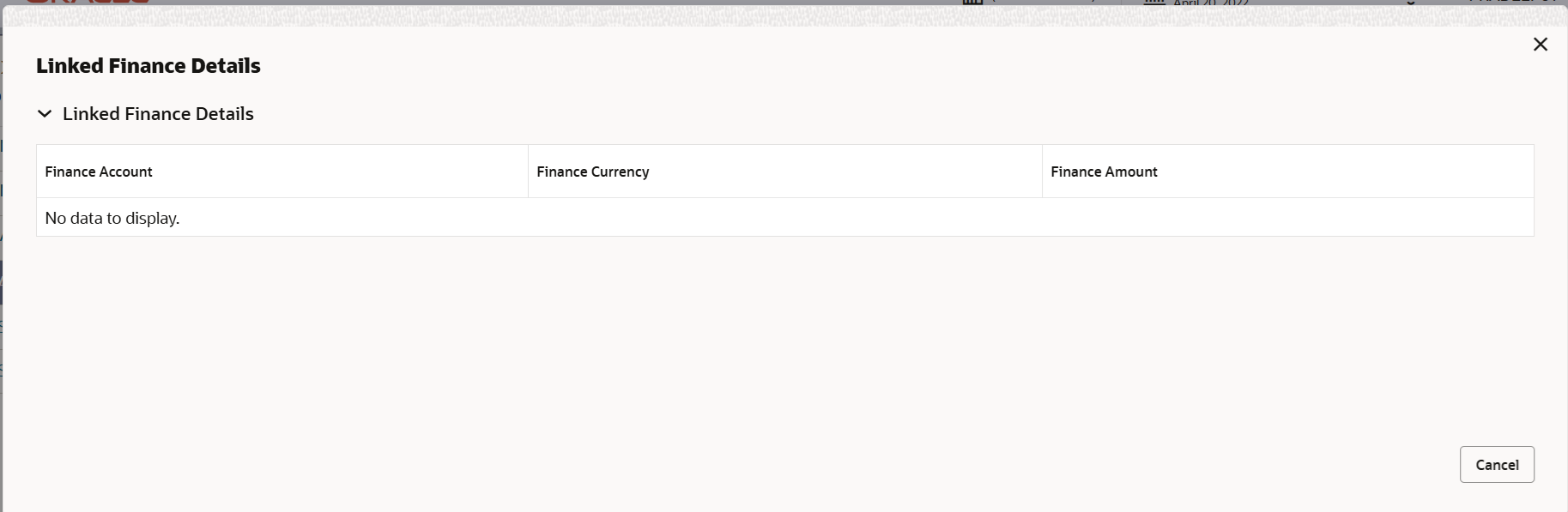 Description of delinkedfinancedetails.png follows