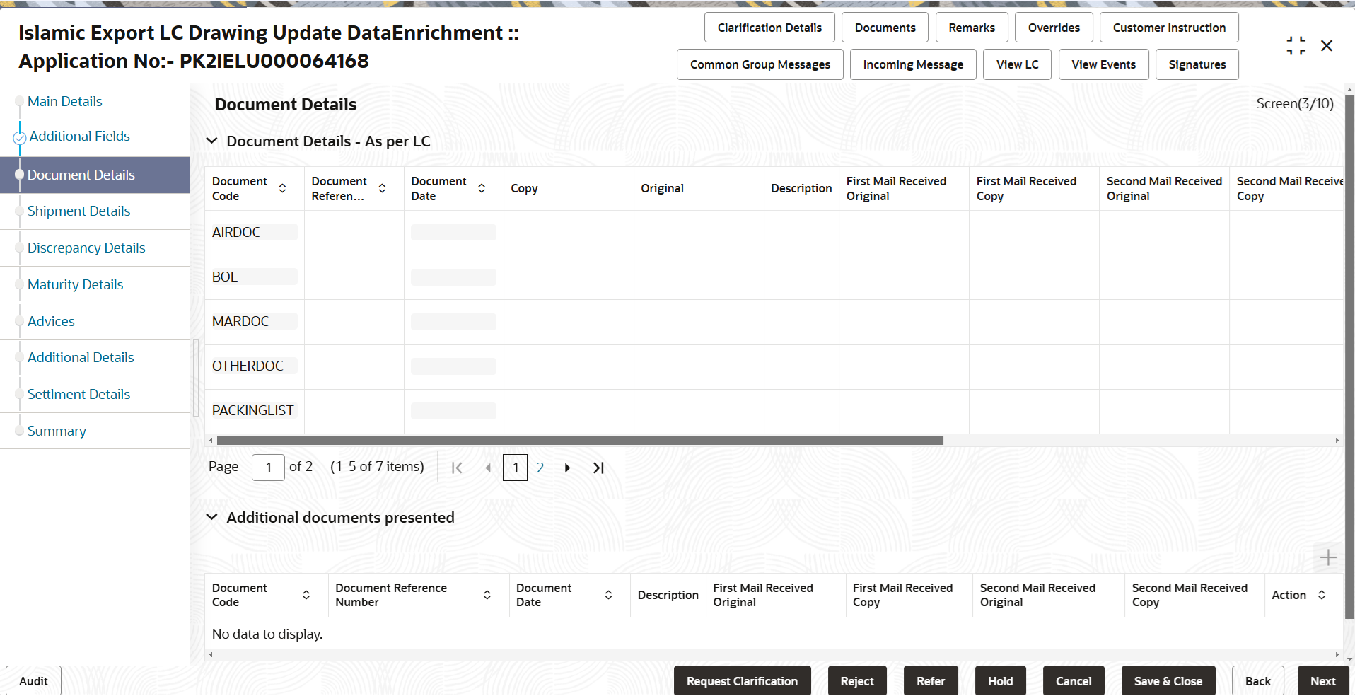Description of dedocumentdetails.png follows