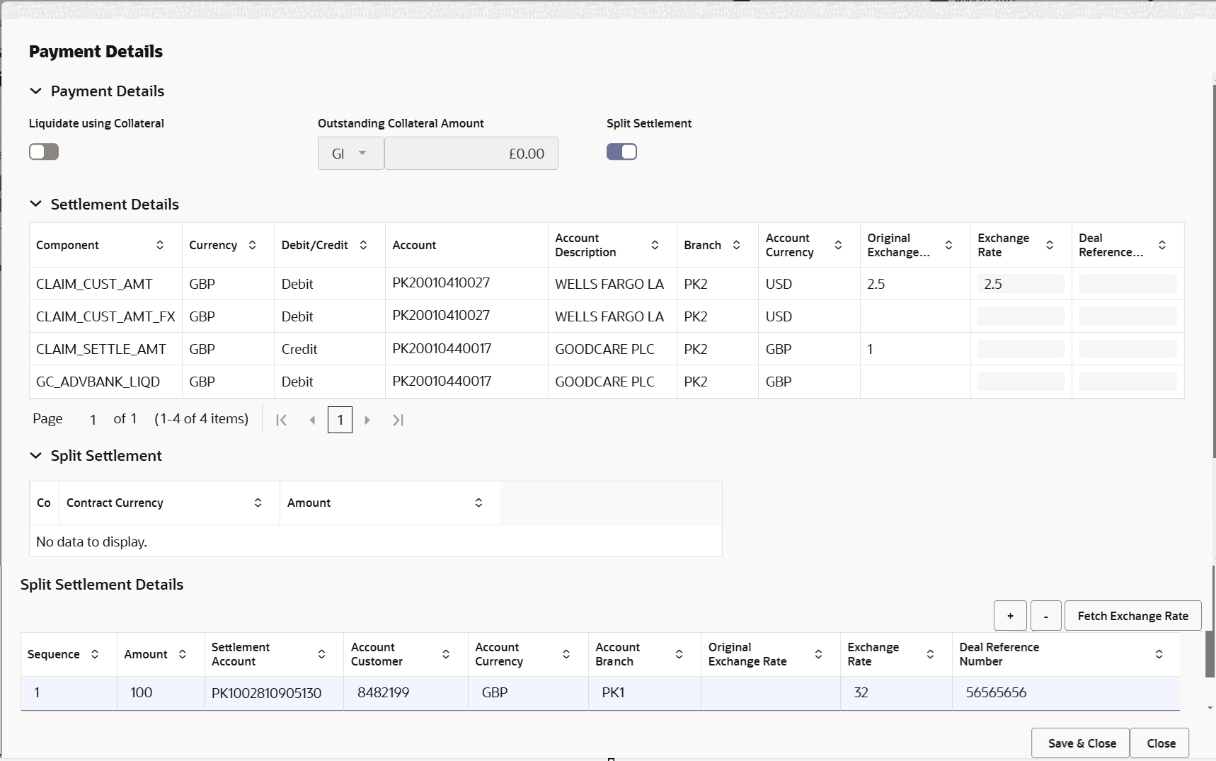 Description of depaymentdetails.png follows