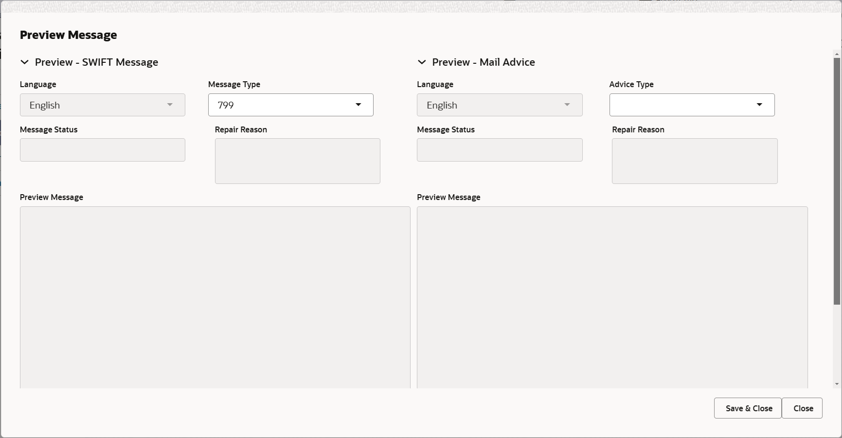 Description of depreviewmessage.png follows
