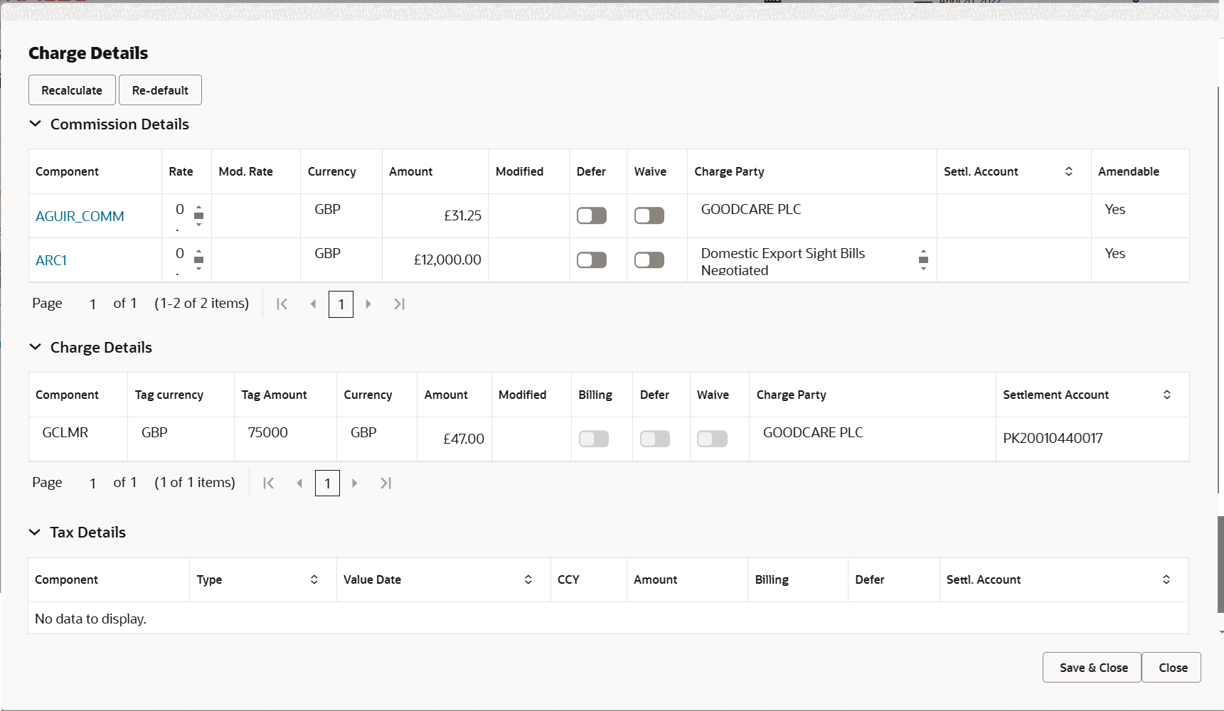 Description of dechargedetails.png follows