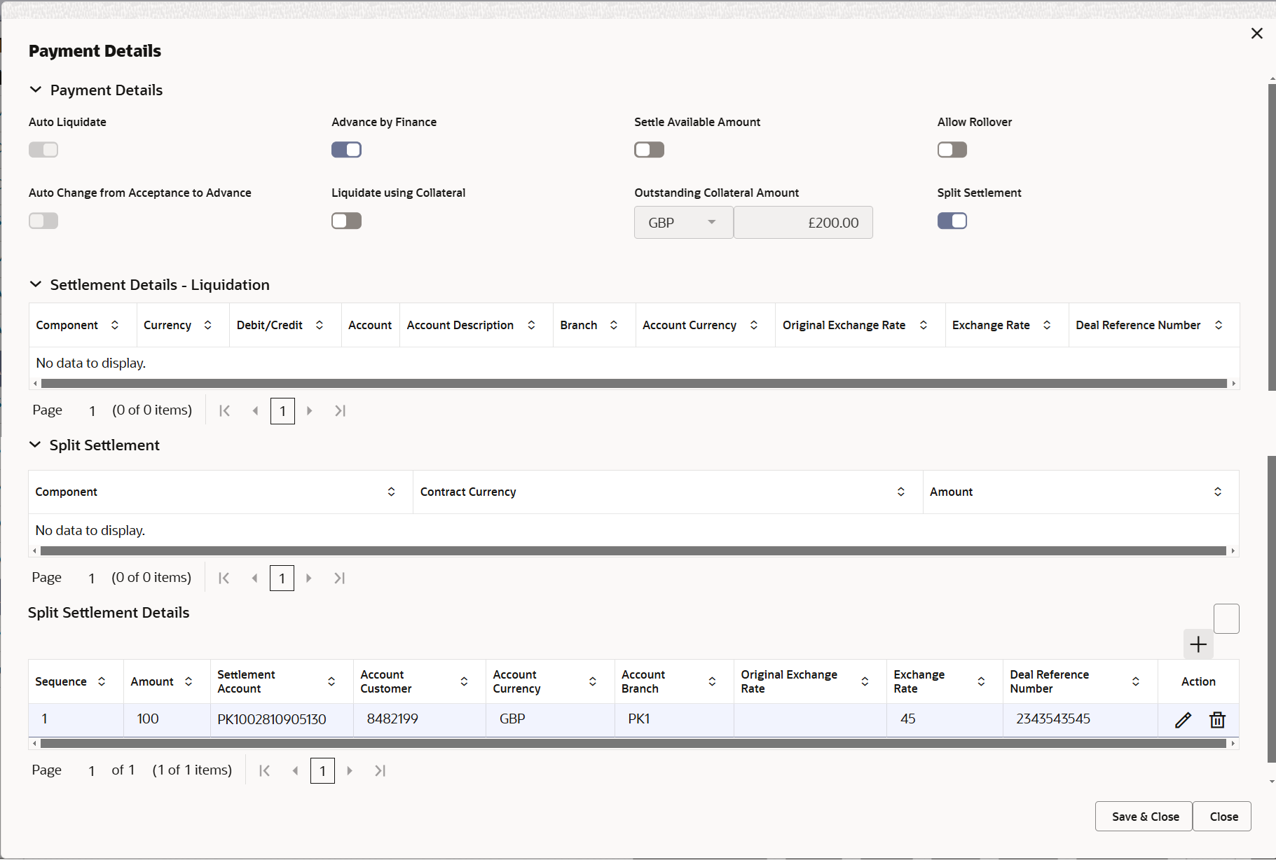 Description of depaymentdetails.png follows