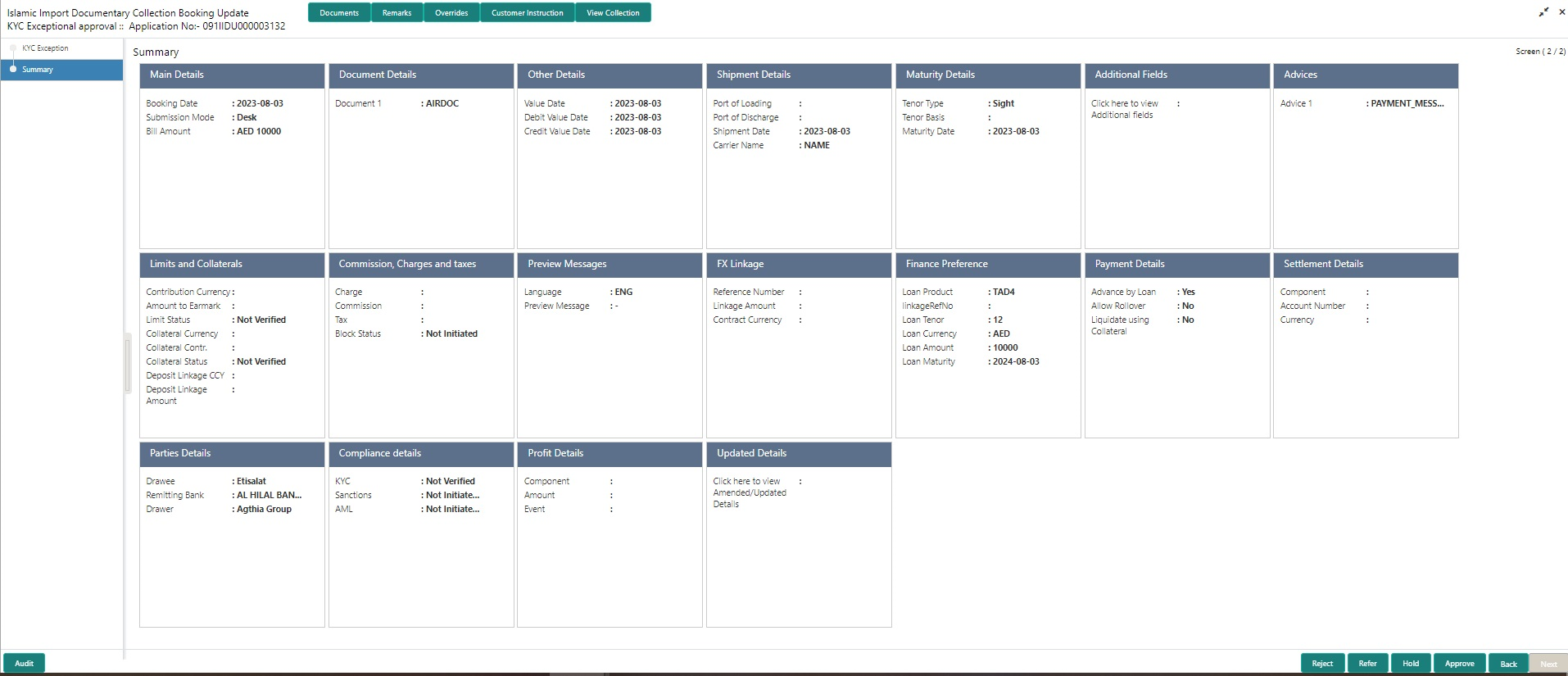 Description of kycexceptionsummary.png follows Description of kycexceptionsummary.png follows
