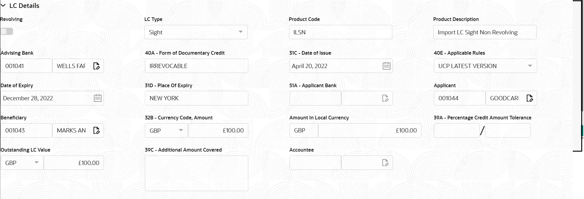 Description of registrationlcdetails.png follows