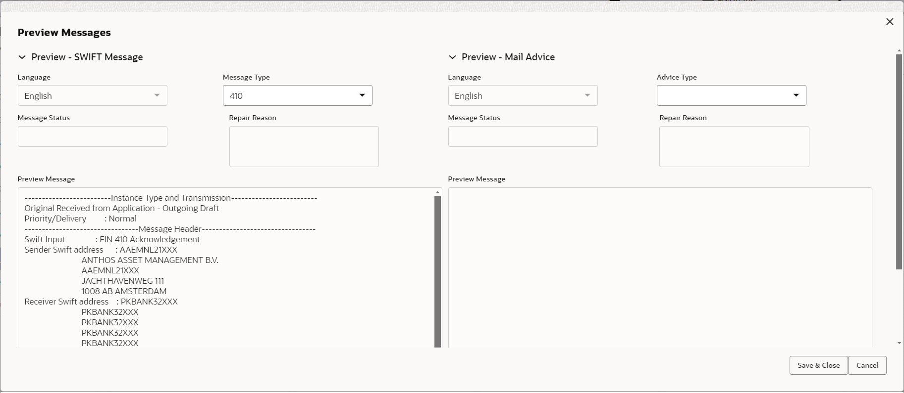 Description of depreviewmessage.png follows