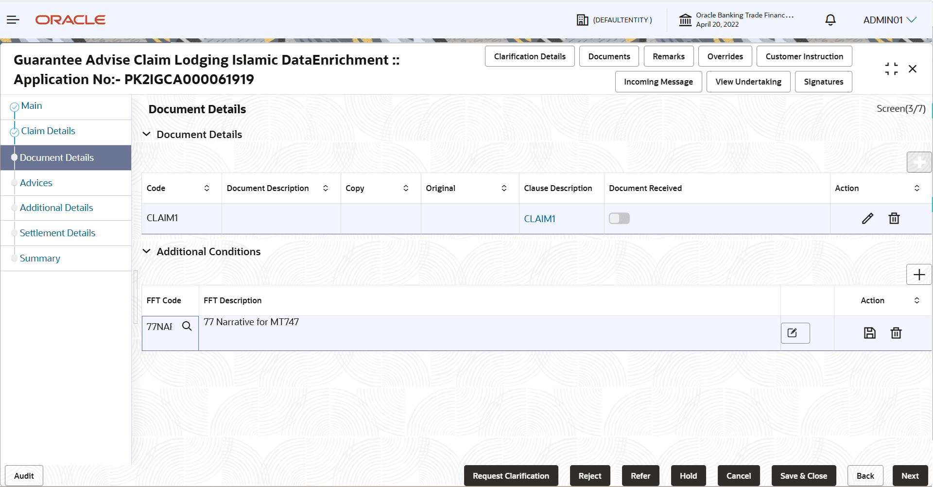 Description of dedocumentdetails.png follows