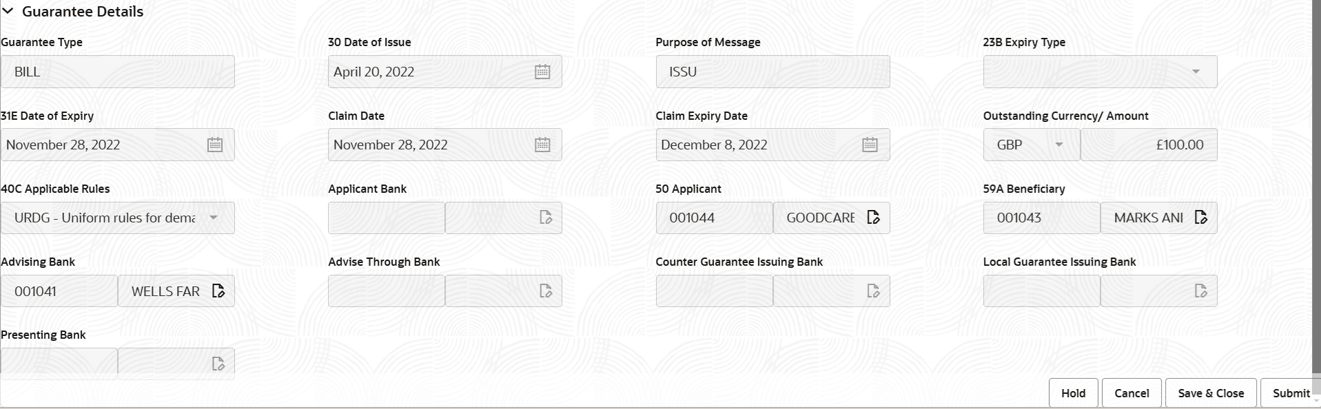 Description of registrationguaranteedetails.png follows