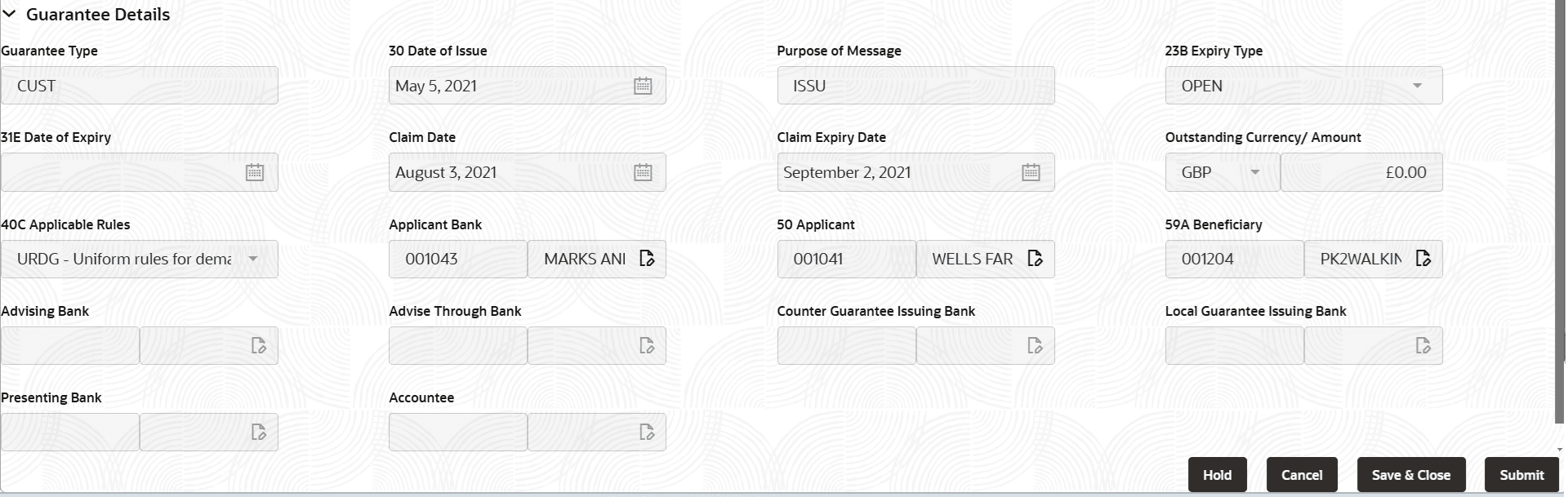 Description of registrationguaranteedetails.png follows Description of registrationguaranteedetails.png follows