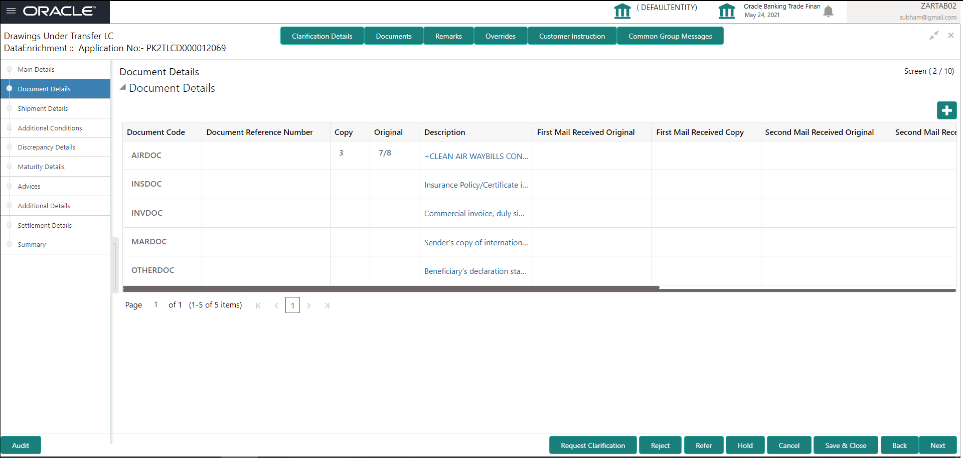 Description of dedocumentdetails.png follows Description of dedocumentdetails.png follows