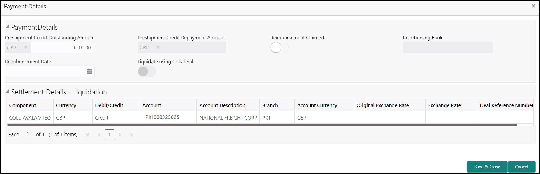 Description of depaymentdetails.png follows Description of depaymentdetails.png follows
