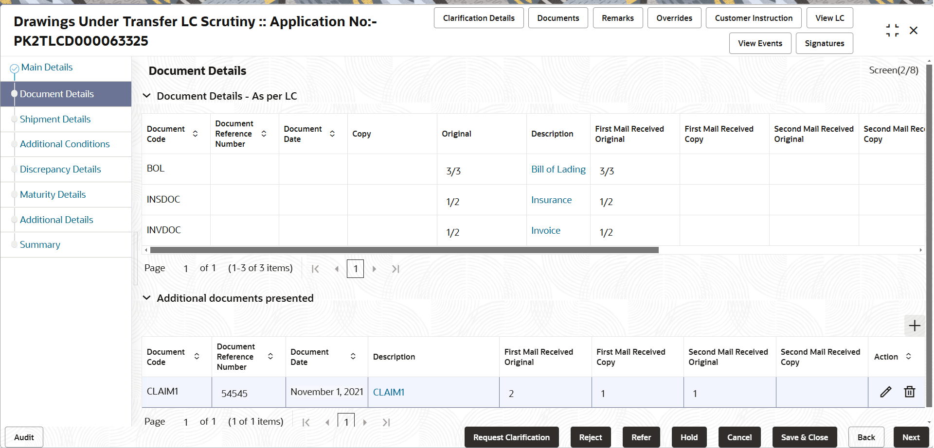 Description of scrutinydocumentdetails.png follows Description of scrutinydocumentdetails.png follows