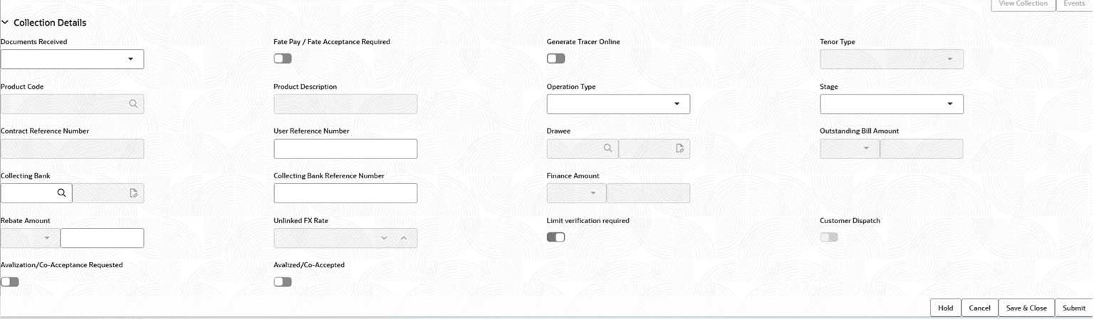 Description of registrationcollectiondetails.png follows Description of registrationcollectiondetails.png follows