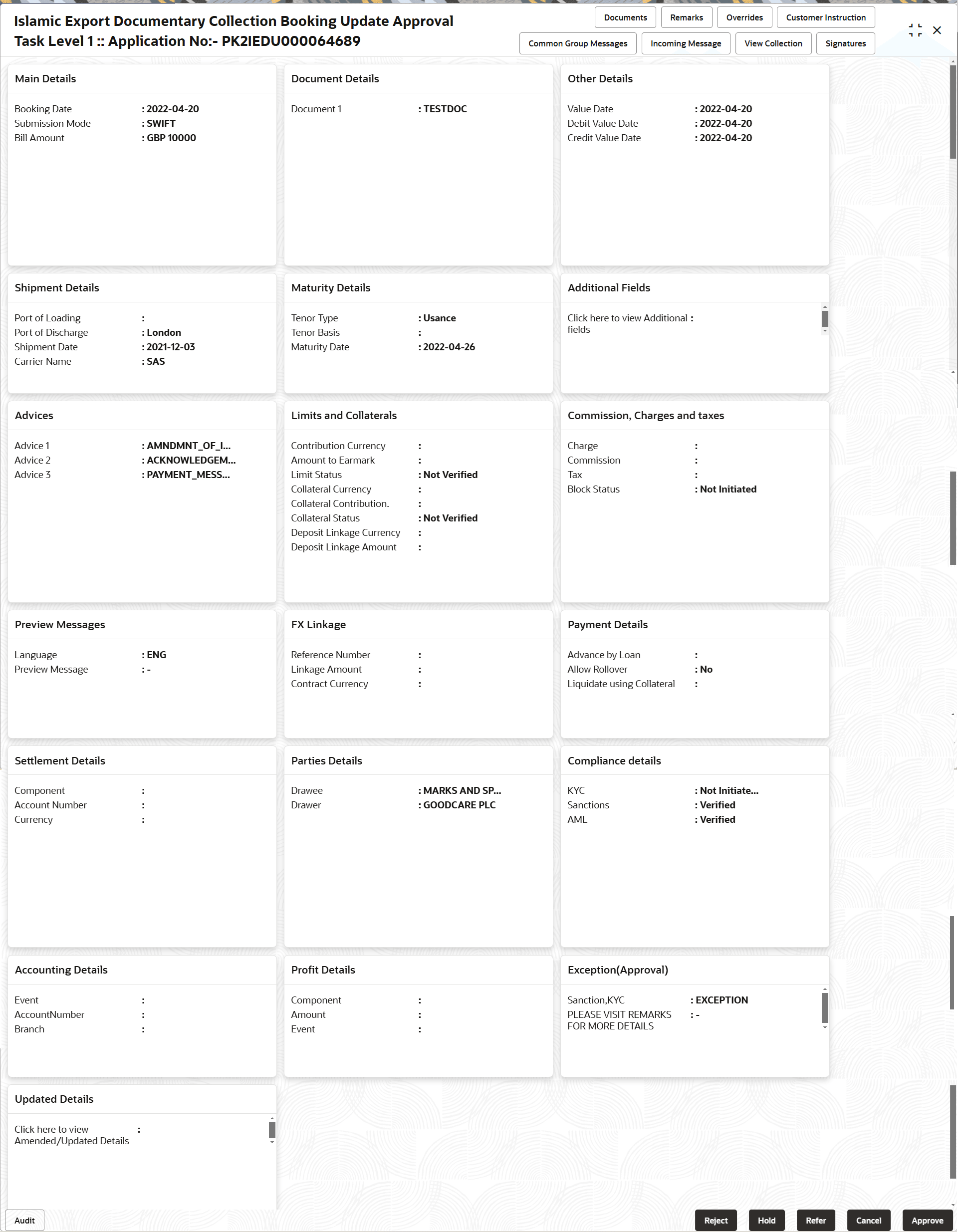 Description of approvalsummary.png follows Description of approvalsummary.png follows