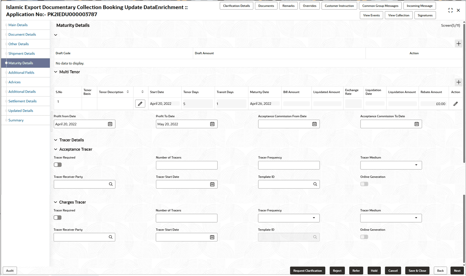 Description of dematuritydetails.png follows Description of dematuritydetails.png follows