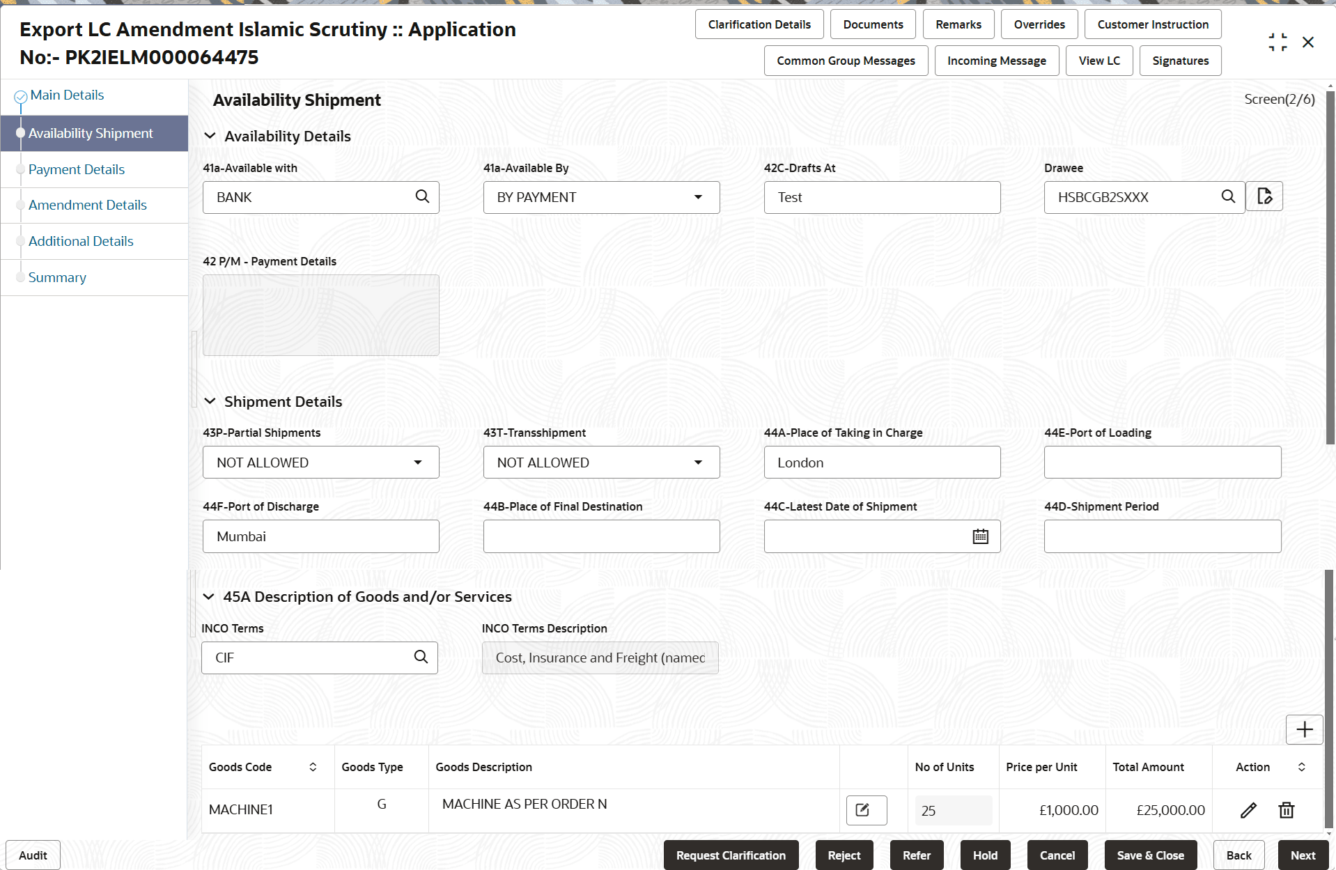 Description of scrutinyavailabilityshipment.png follows Description of scrutinyavailabilityshipment.png follows