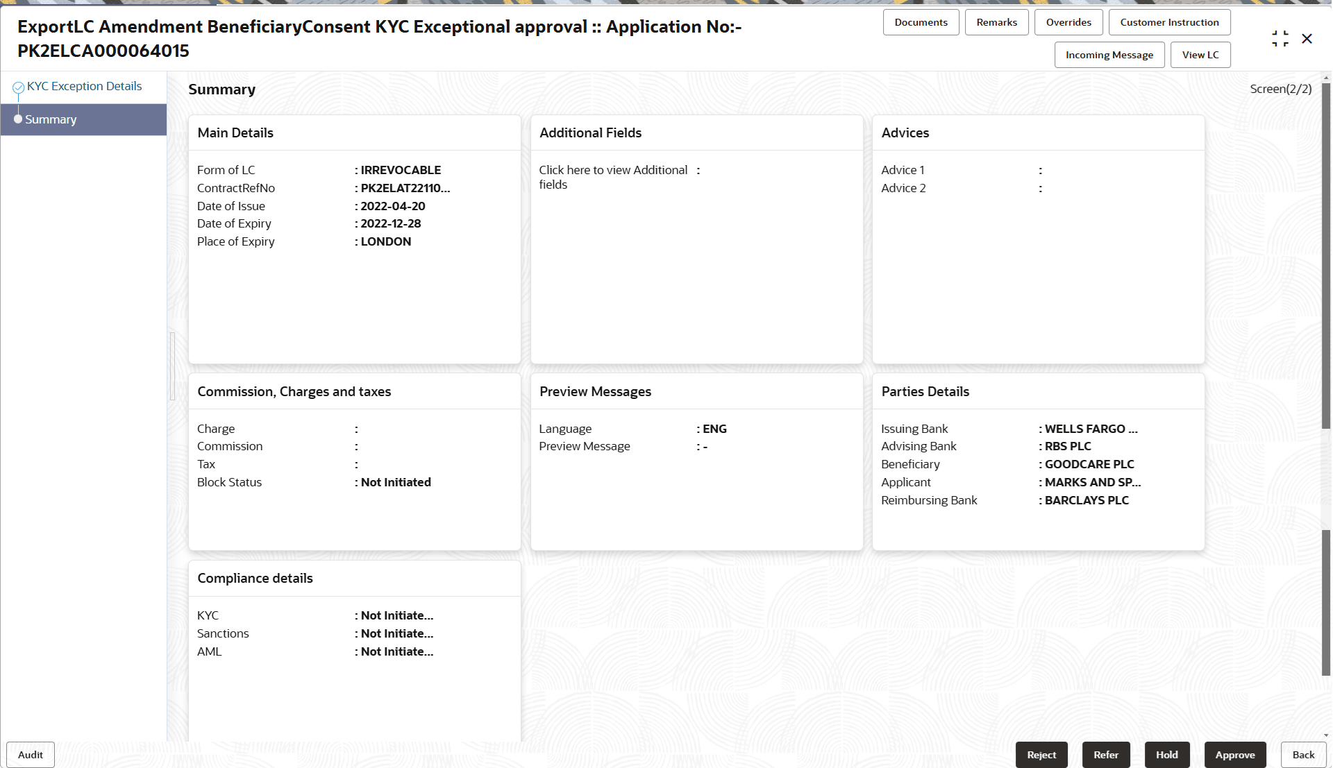 Description of kycexceptionsummary.png follows Description of kycexceptionsummary.png follows