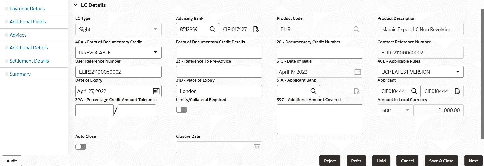 Description of demainlcdetails.png follows Description of demainlcdetails.png follows