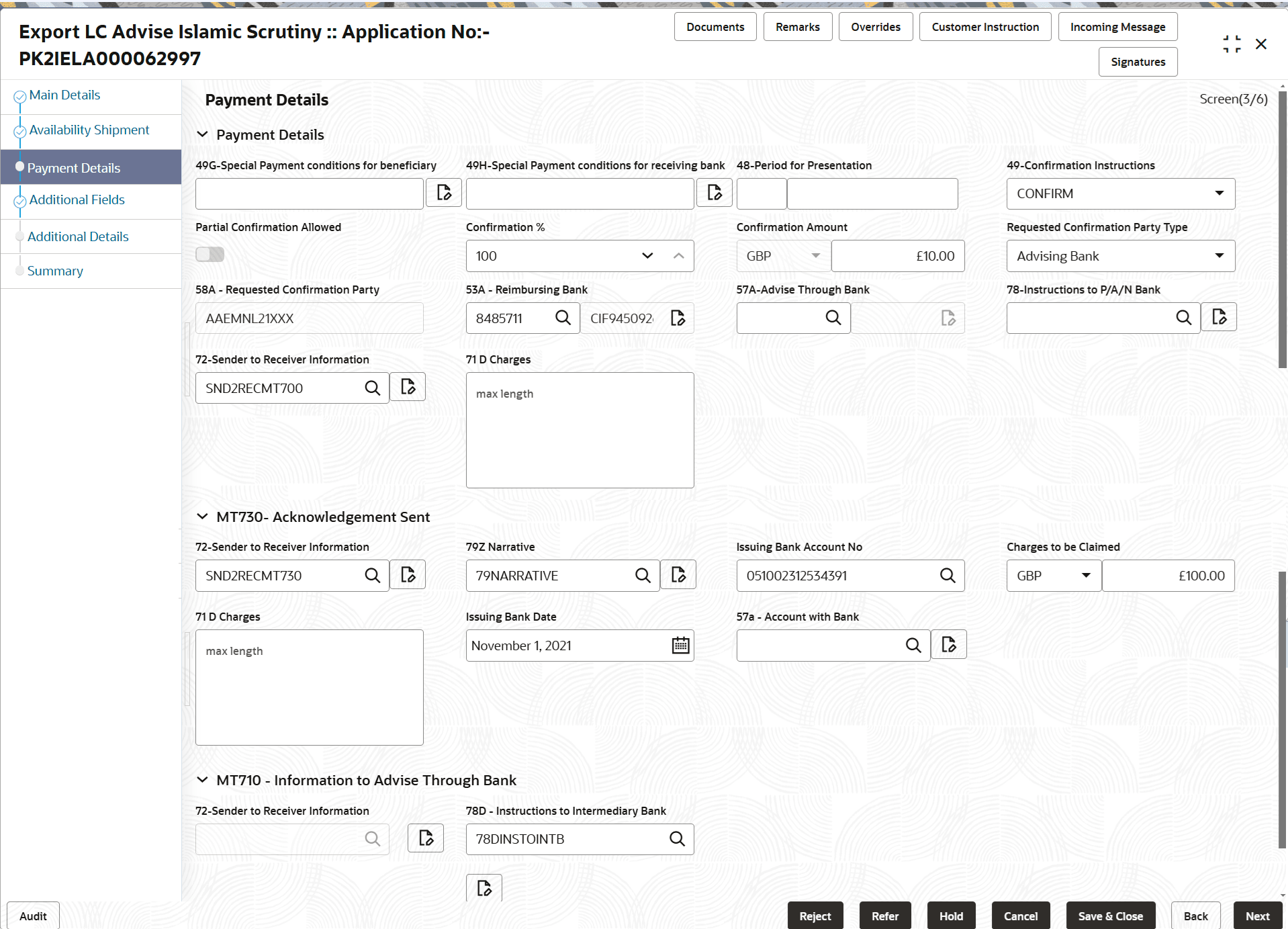 Description of scrutinypaymentdetails.png follows Description of scrutinypaymentdetails.png follows