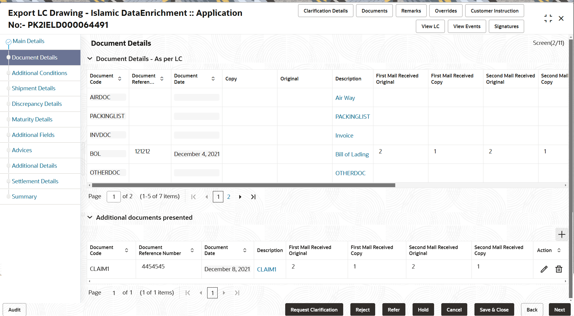 Description of dedocumentdetails.png follows