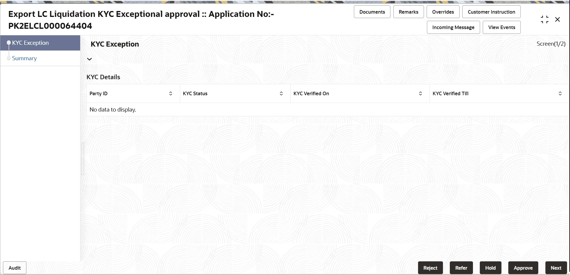 Description of kycexception.png follows Description of kycexception.png follows
