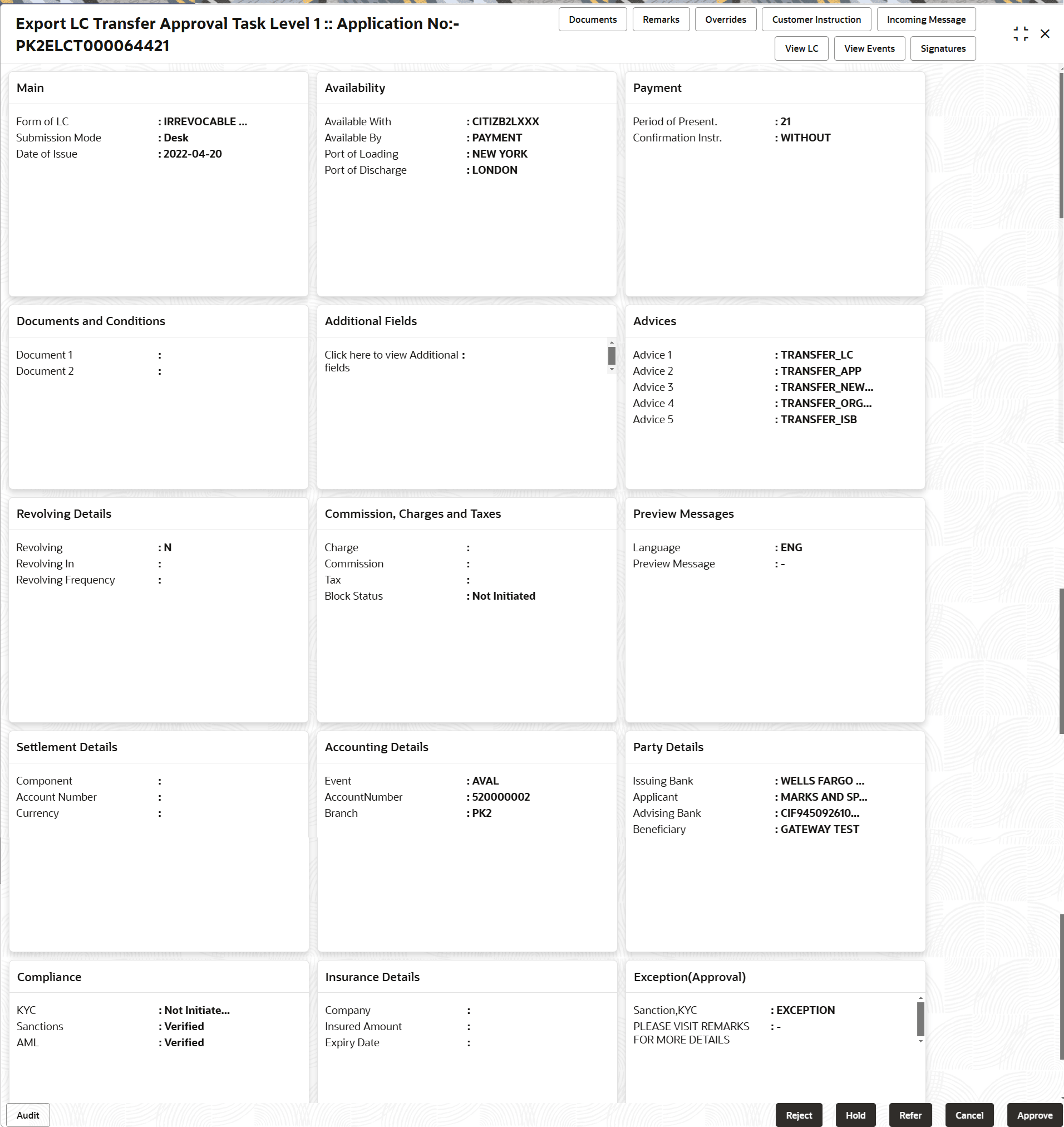 Description of approvalsummary.png follows Description of approvalsummary.png follows