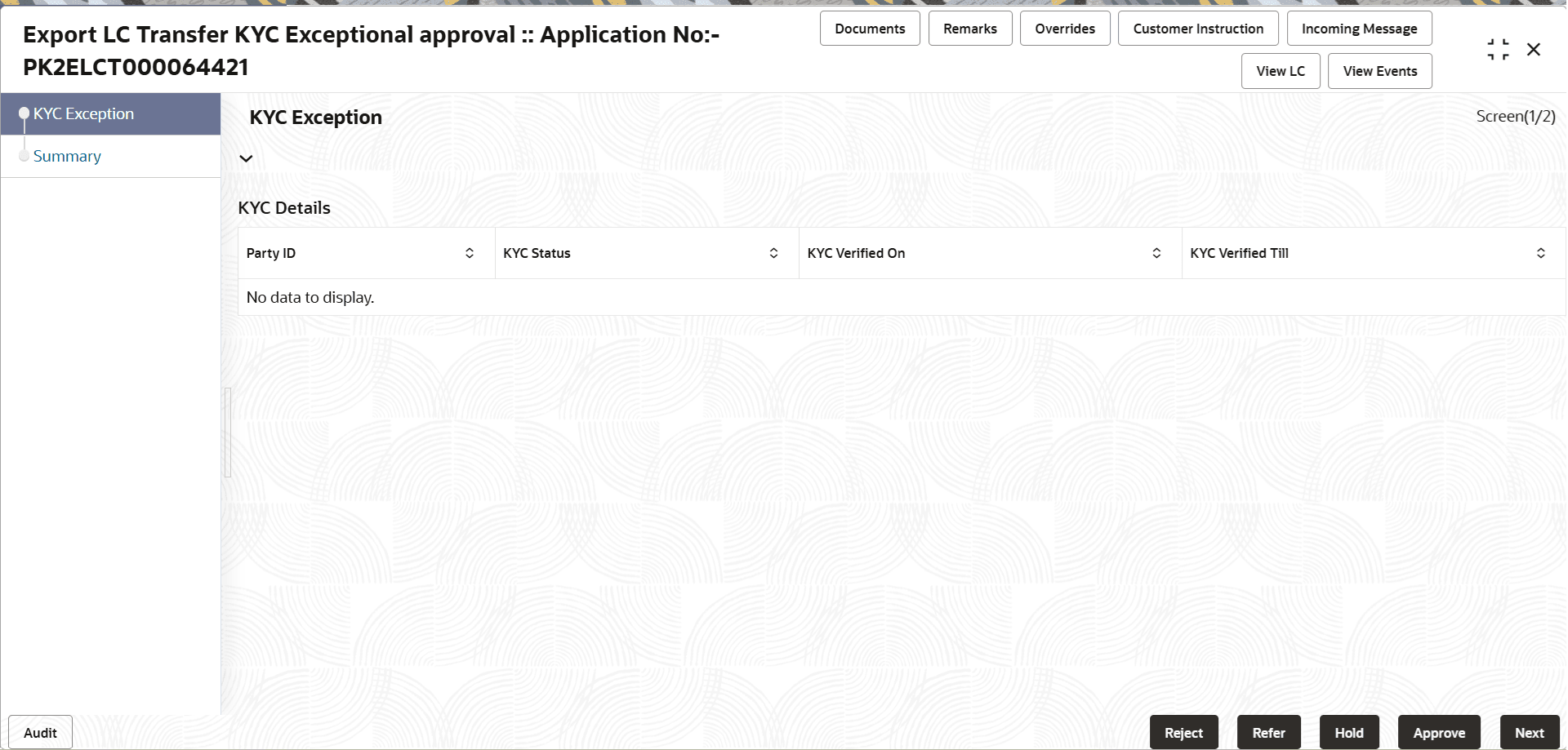 Description of kycexception.png follows Description of kycexception.png follows