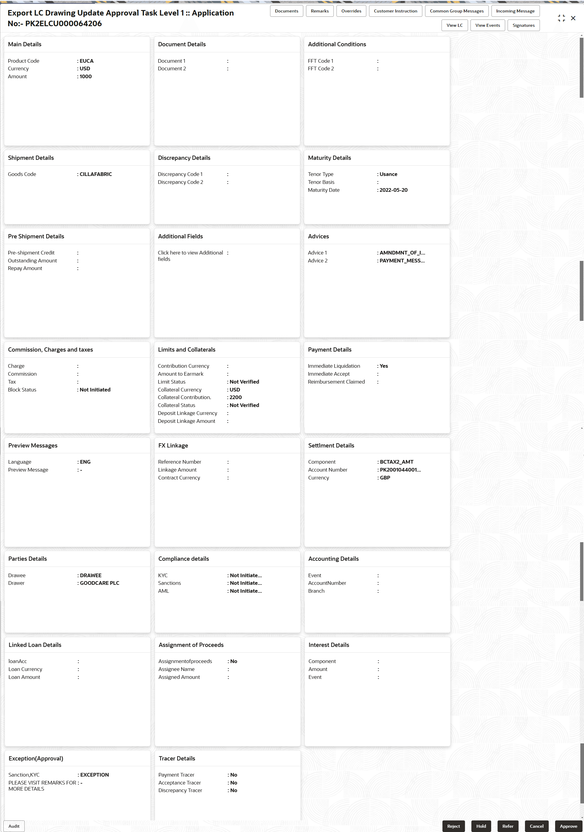 Description of approvalsummary.png follows Description of approvalsummary.png follows