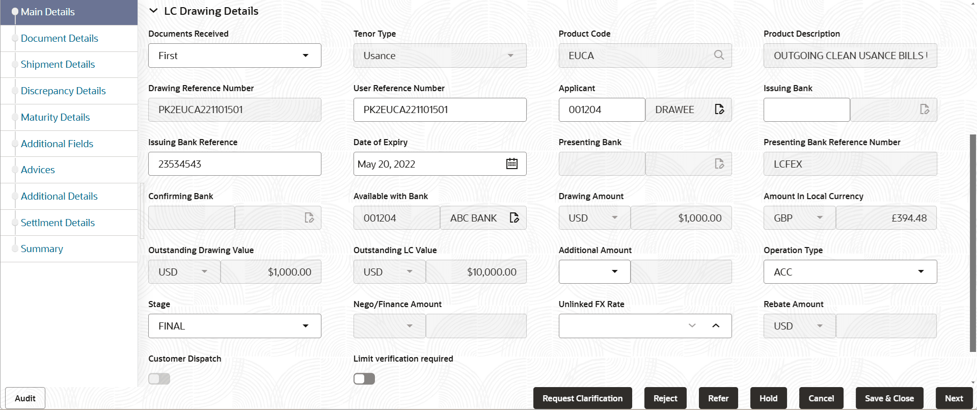 Description of demainlcdetails.png follows Description of demainlcdetails.png follows