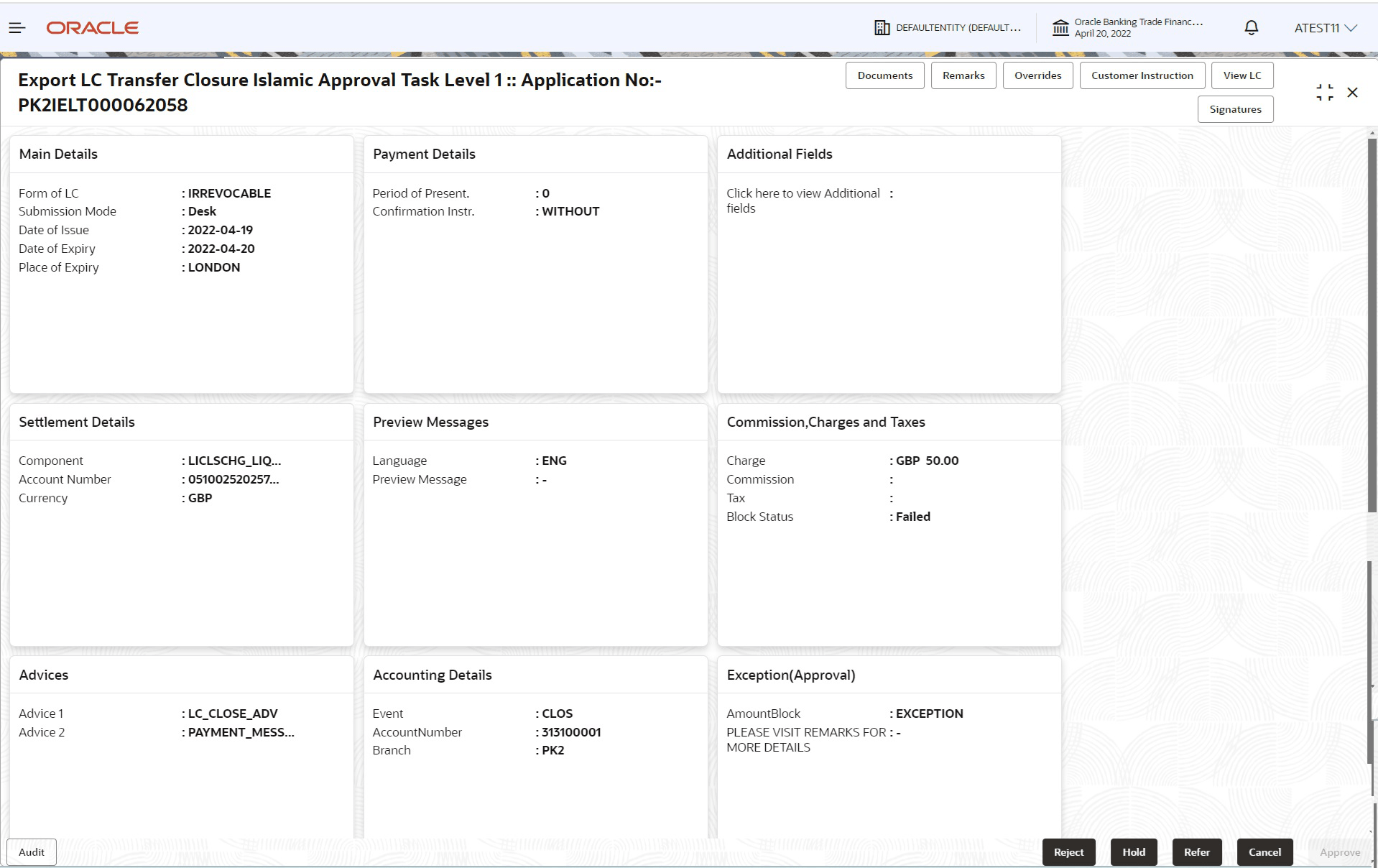 Description of approvalsummary.png follows Description of approvalsummary.png follows