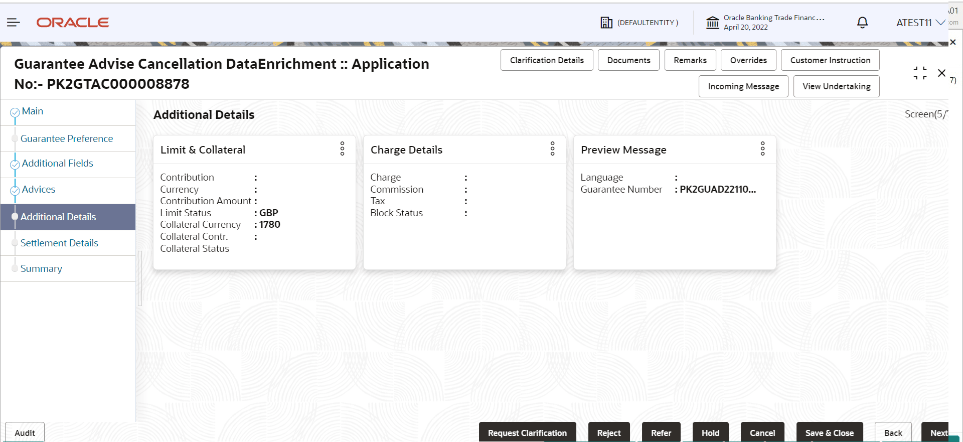 Description of deaddtionaldetails.png follows