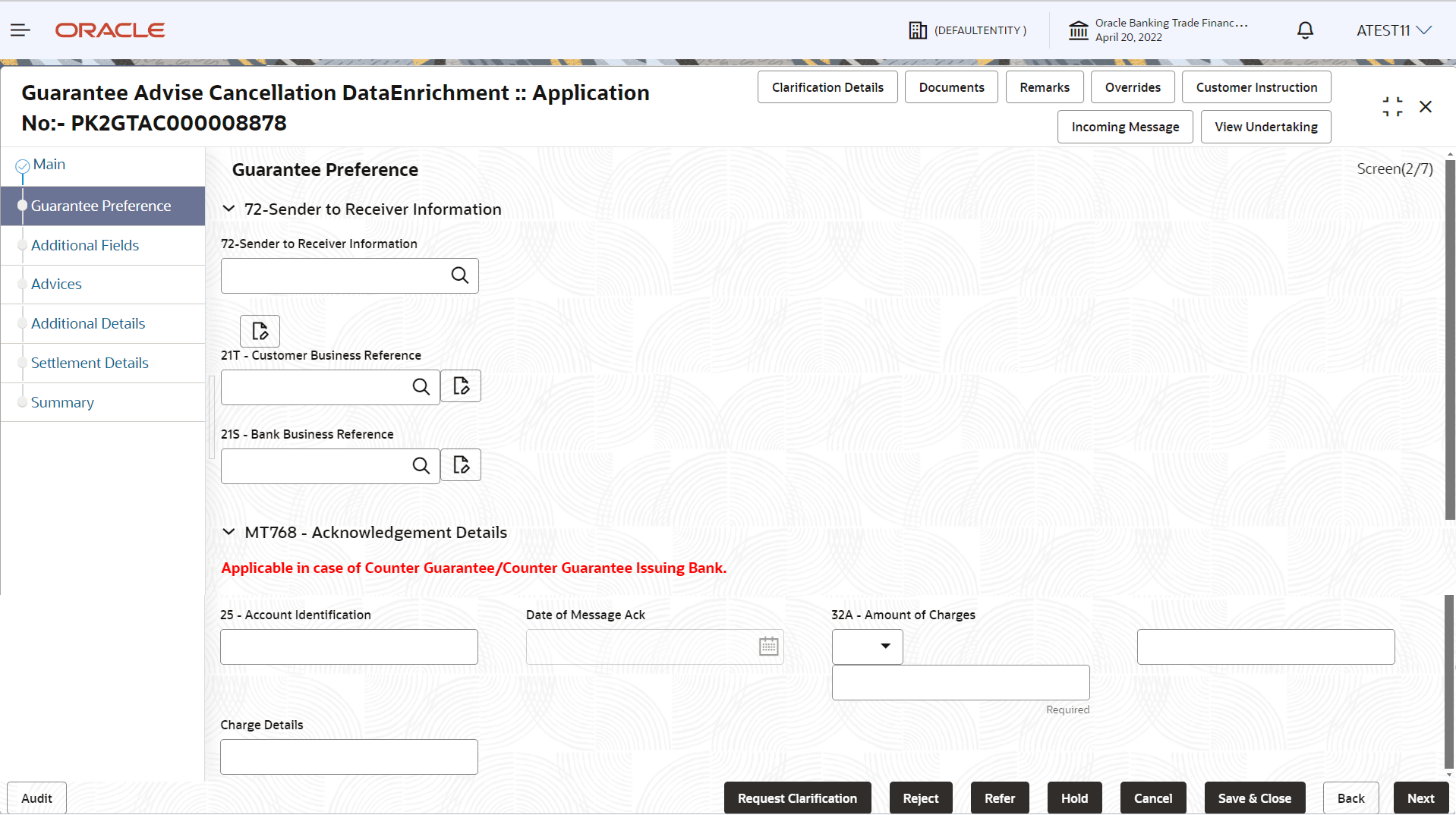 Description of deguaranteepreference.png follows