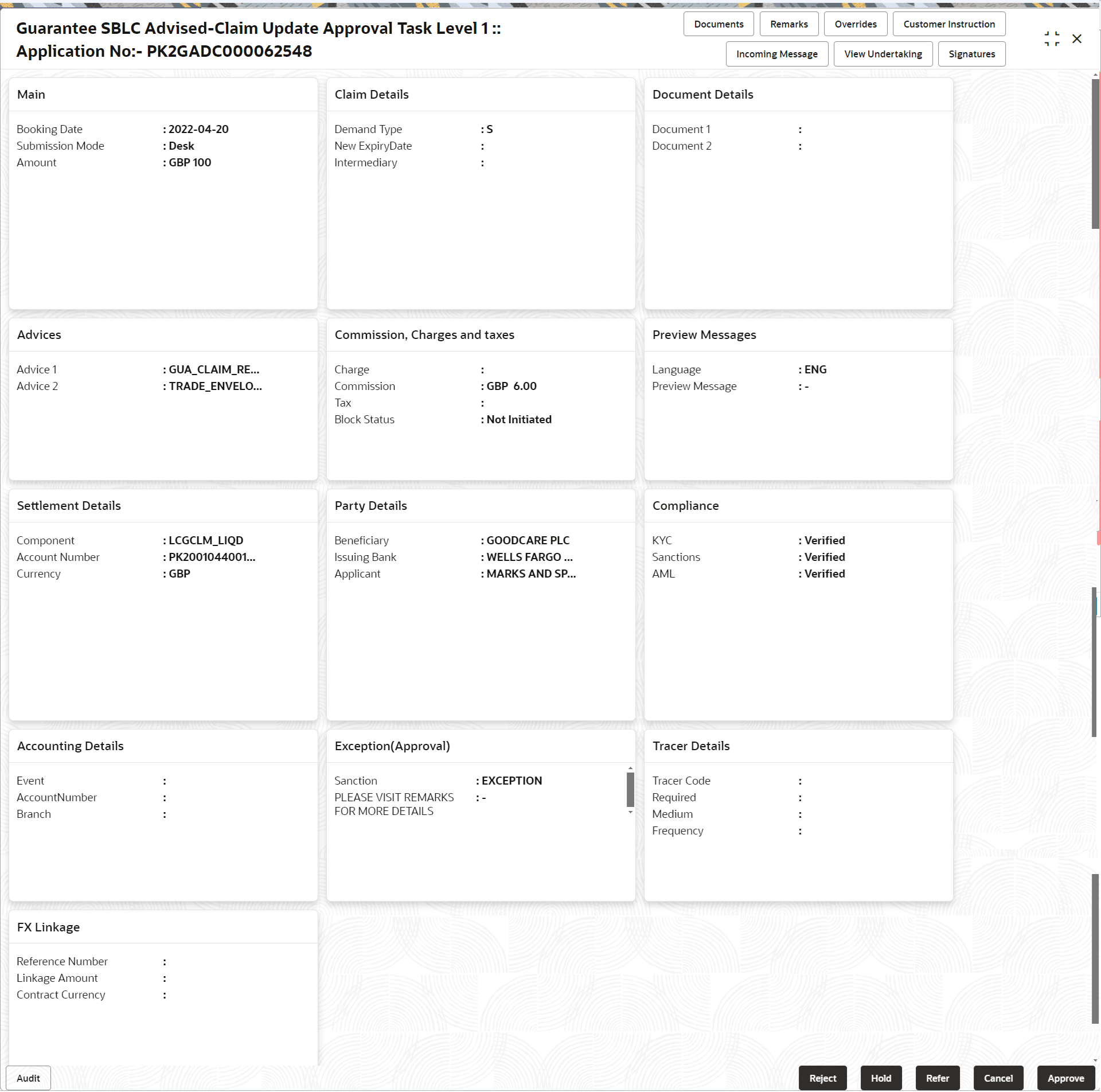 Description of approvalsummary.png follows Description of approvalsummary.png follows
