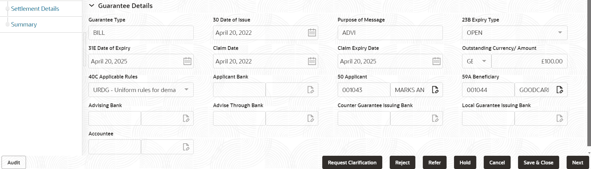 Description of demainguaranteedetails.png follows Description of demainguaranteedetails.png follows