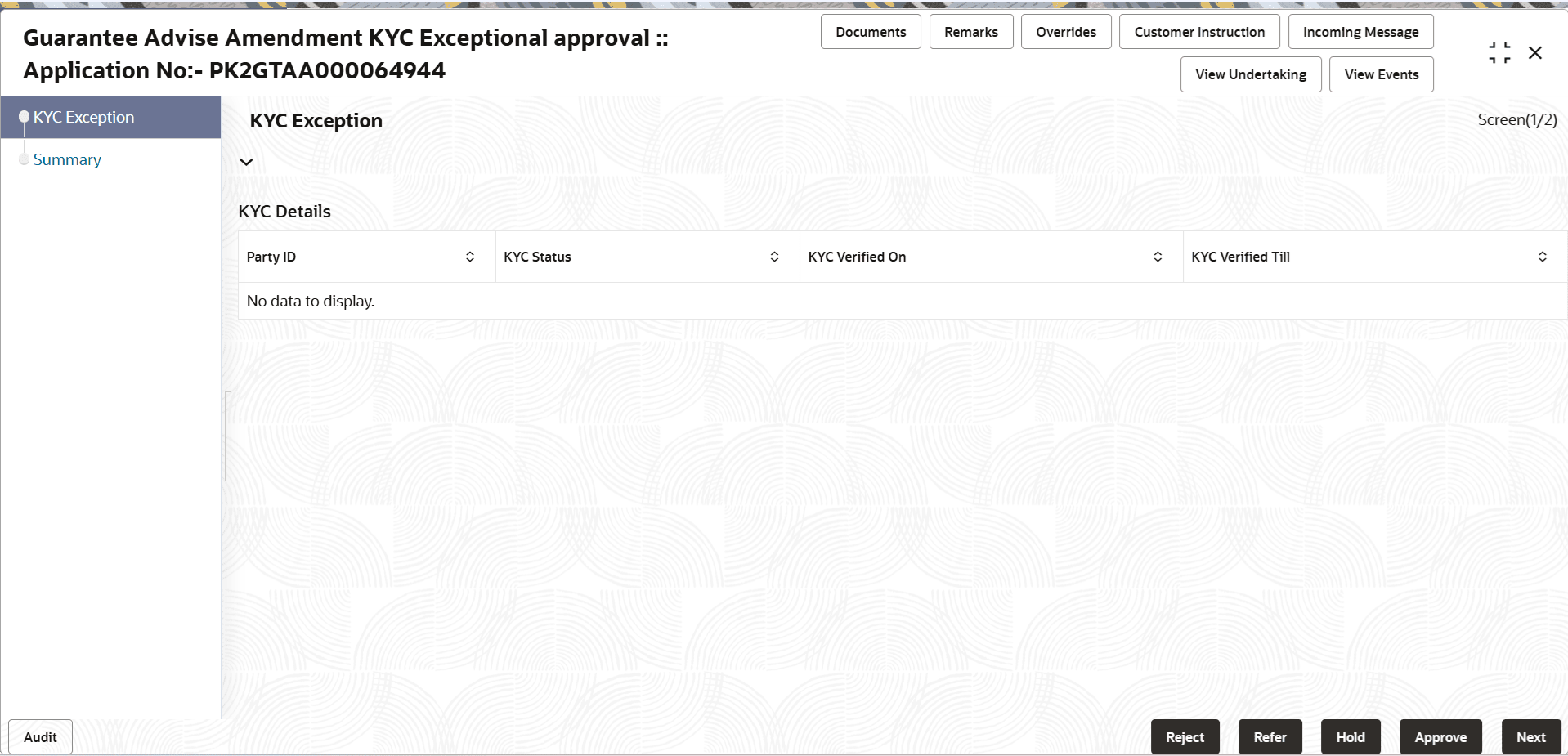 Description of kycexception.png follows Description of kycexception.png follows