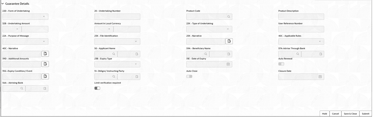 Description of registrationguaranteedetails.png follows Description of registrationguaranteedetails.png follows