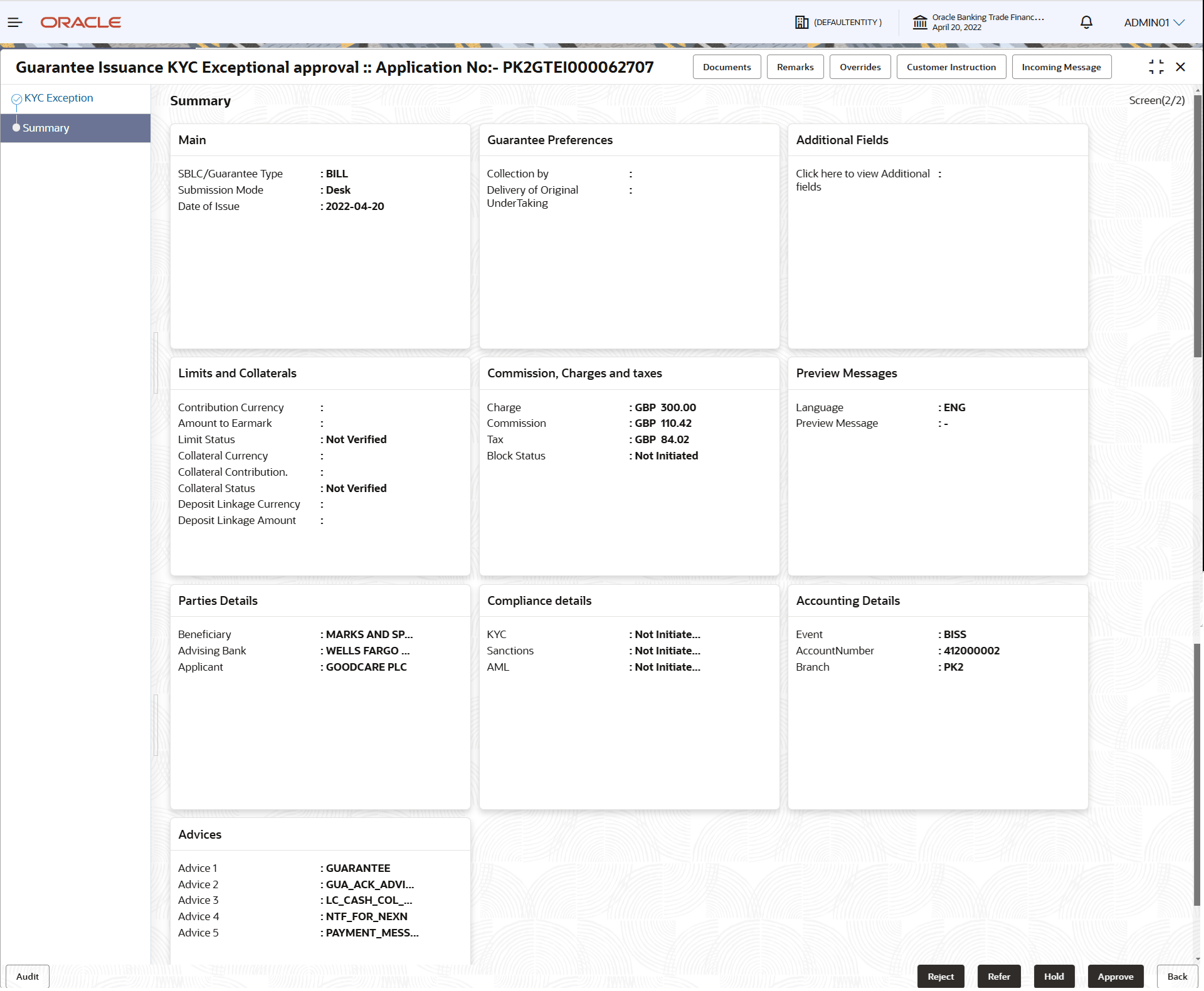 Description of kycexceptionsummary.png follows Description of kycexceptionsummary.png follows