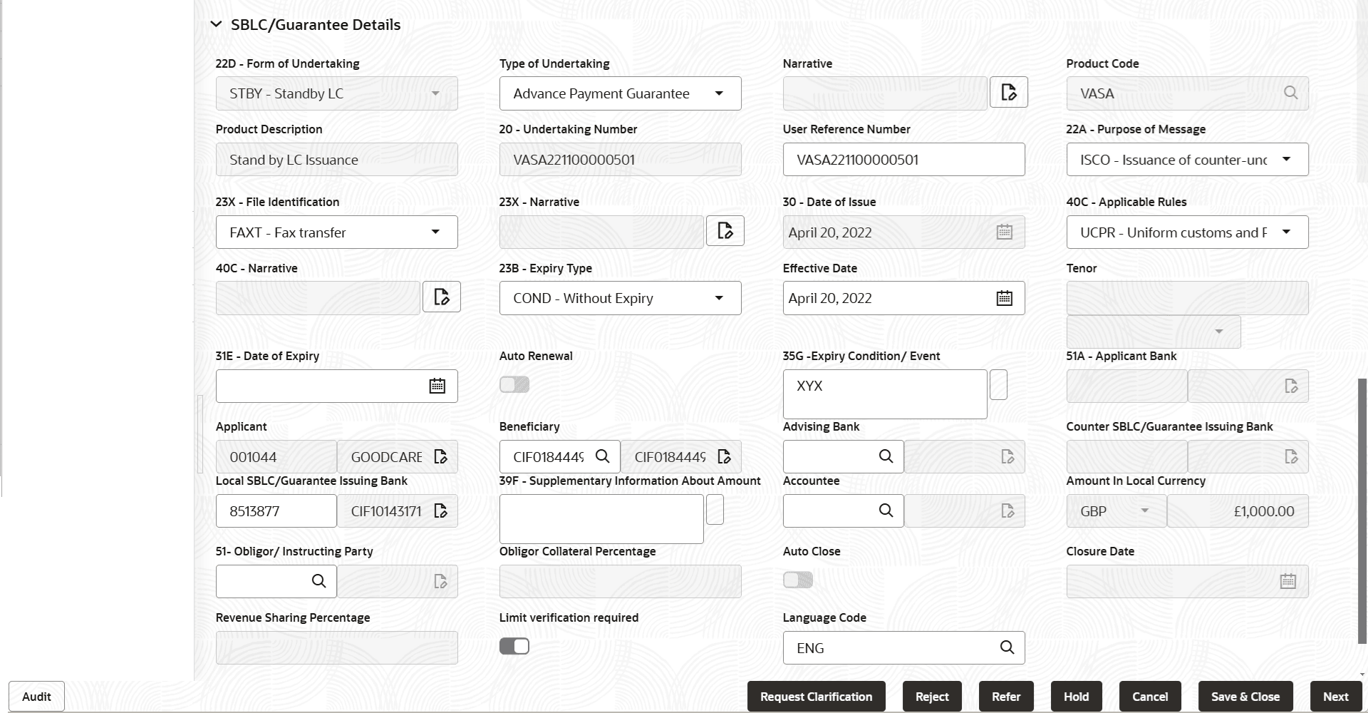 Description of scrutinyguaranteedetals.png follows Description of scrutinyguaranteedetals.png follows