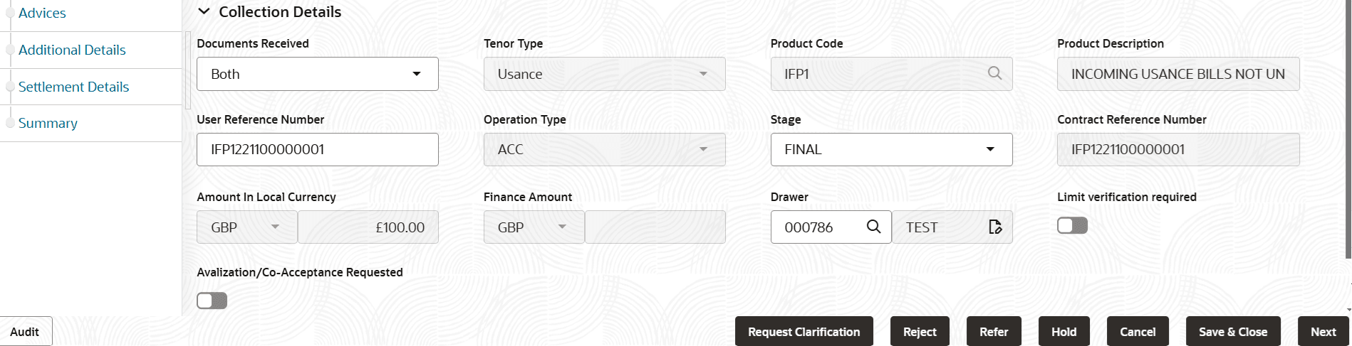 Description of demaincollectiondetails.png follows