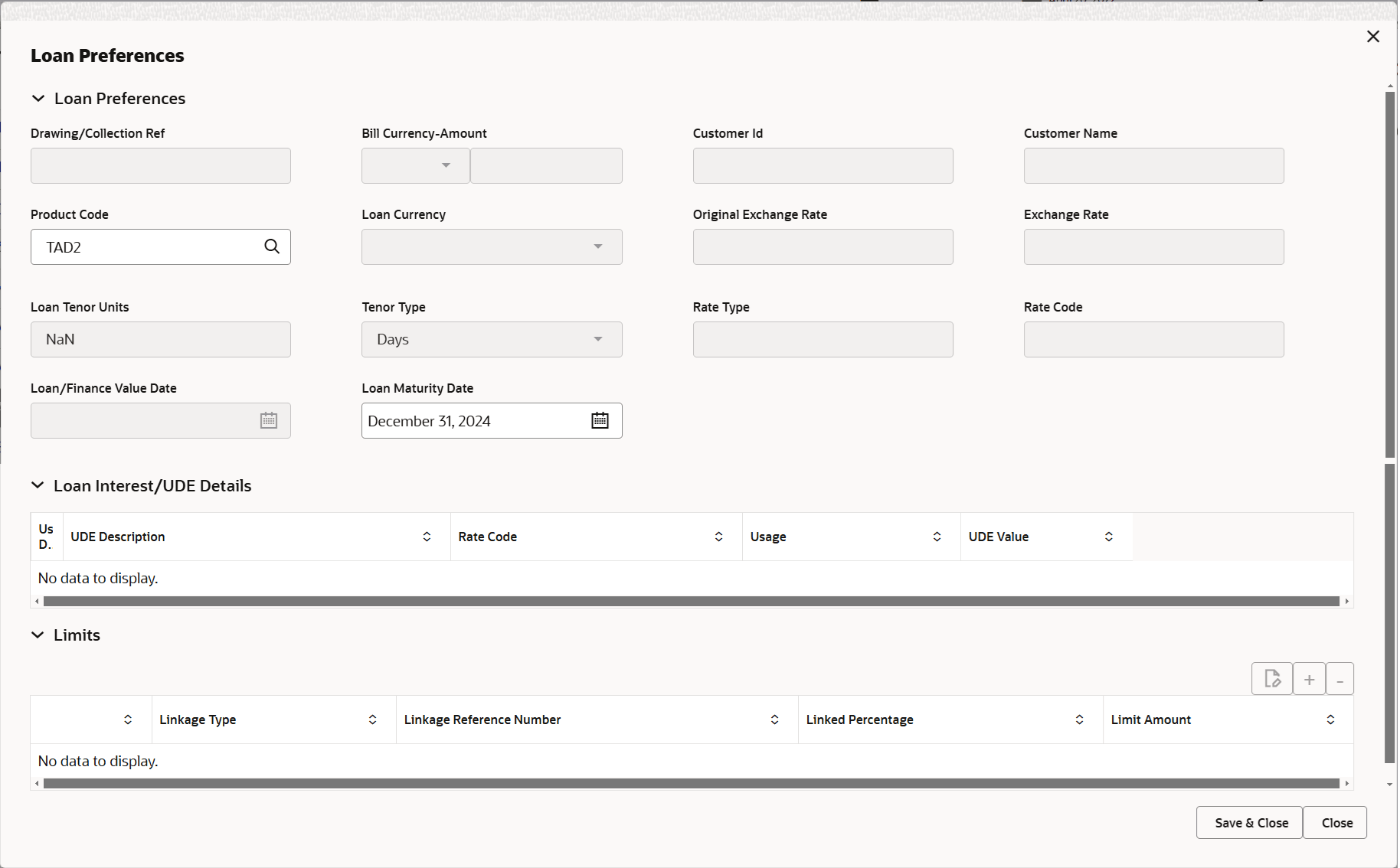 Description of deloanpreference.png follows