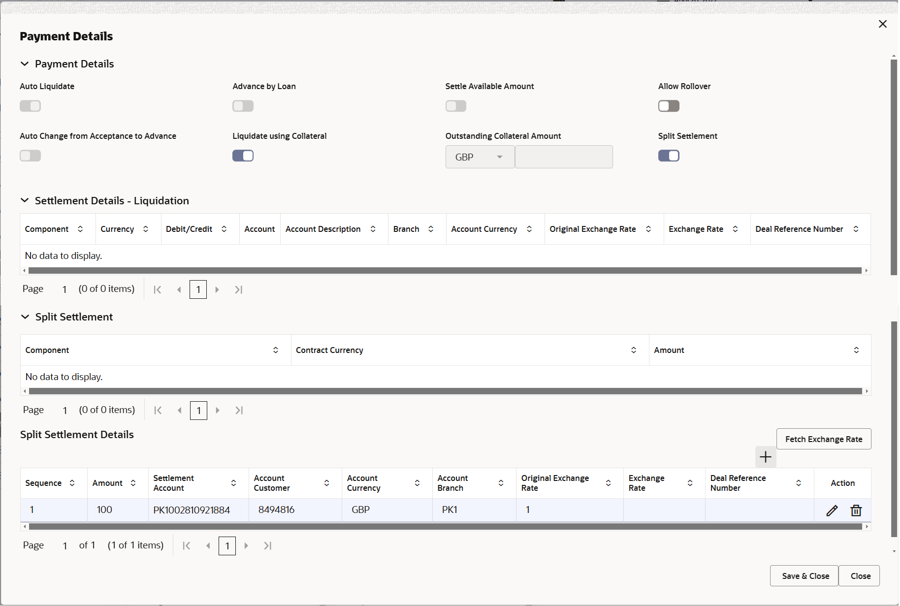 Description of depaymentdetails.png follows