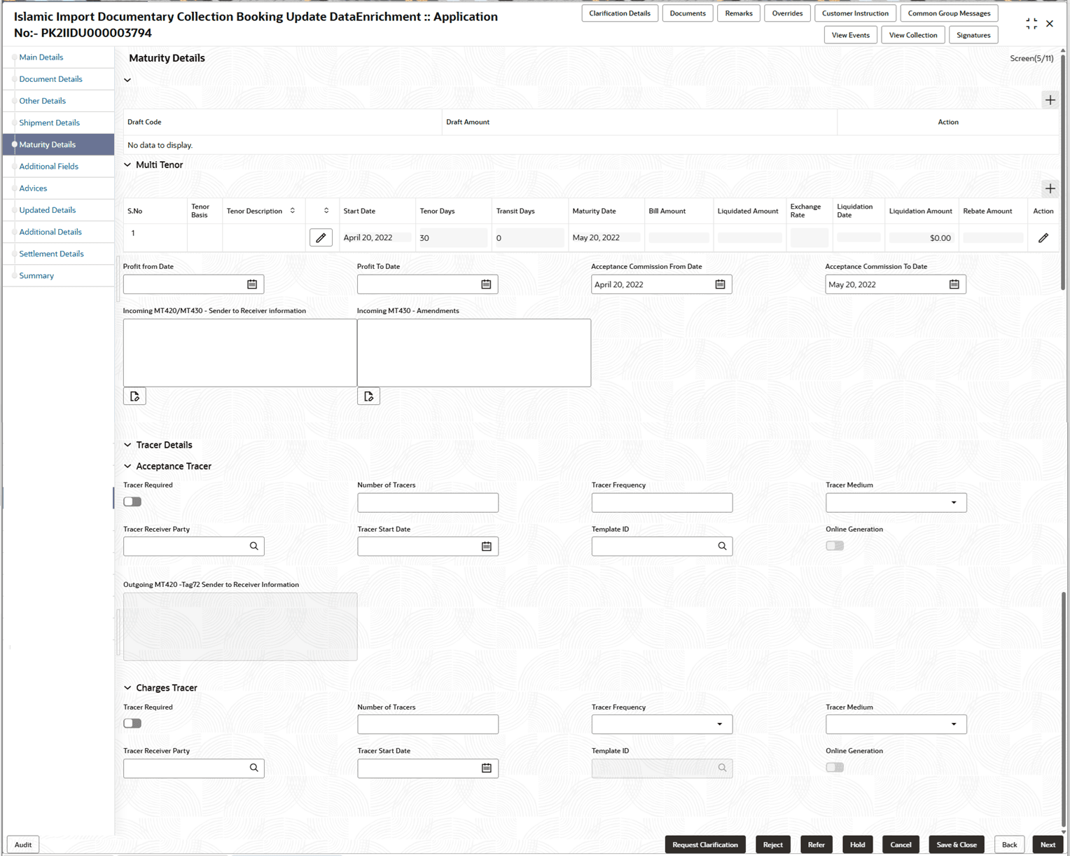 Description of dematuritydetails.png follows