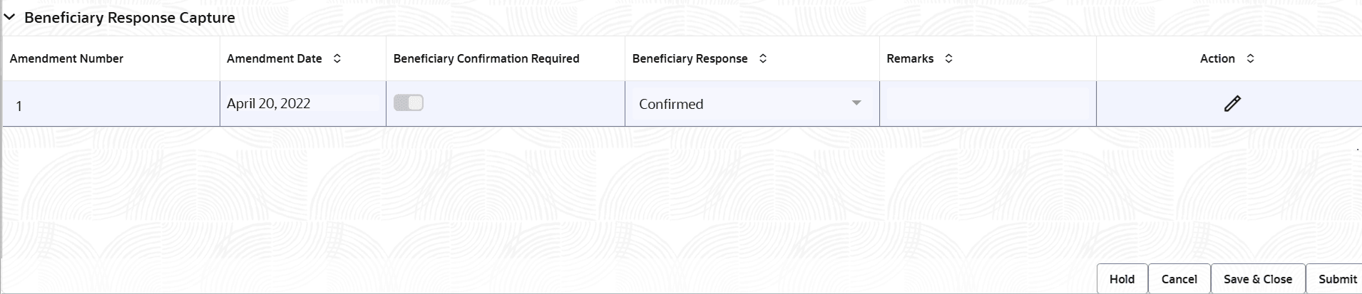 Description of registrationbeneficiaryresponsecapture.png follows Description of registrationbeneficiaryresponsecapture.png follows